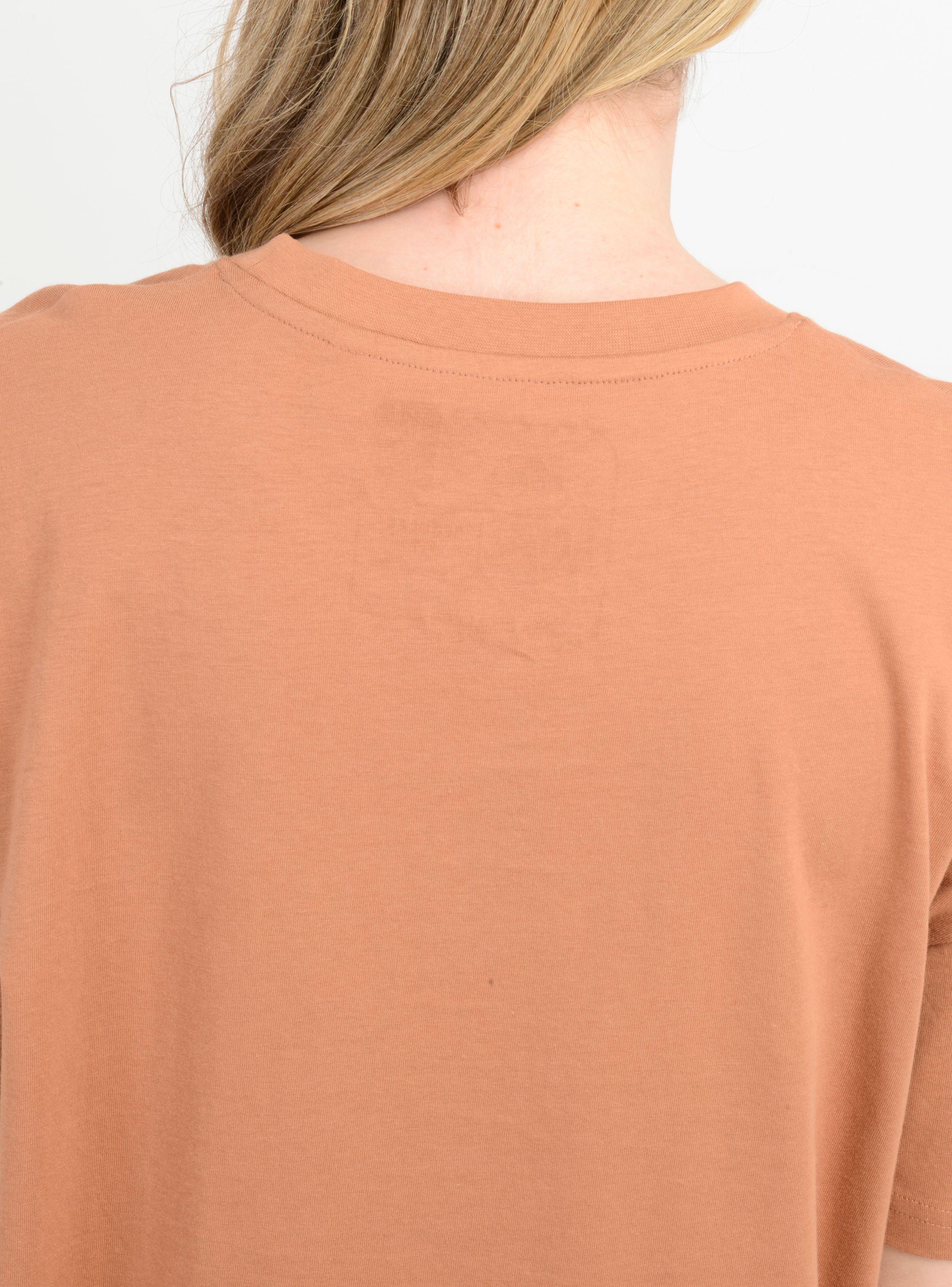 POLERA MANGA CORTA WAVE MANDALA  CAFÉ CLARO / PASTEL-4
