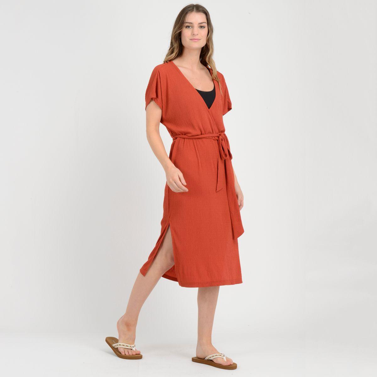 VESTIDO RIBBON  NARANJO-3