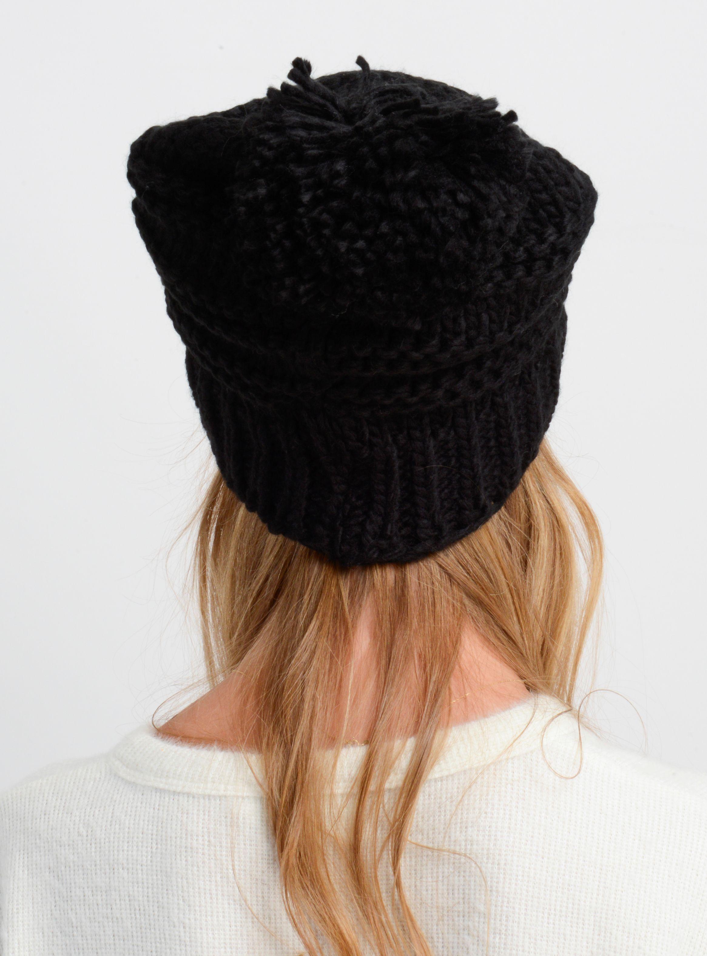 BEANIE HILLARIE II NEGRO-1