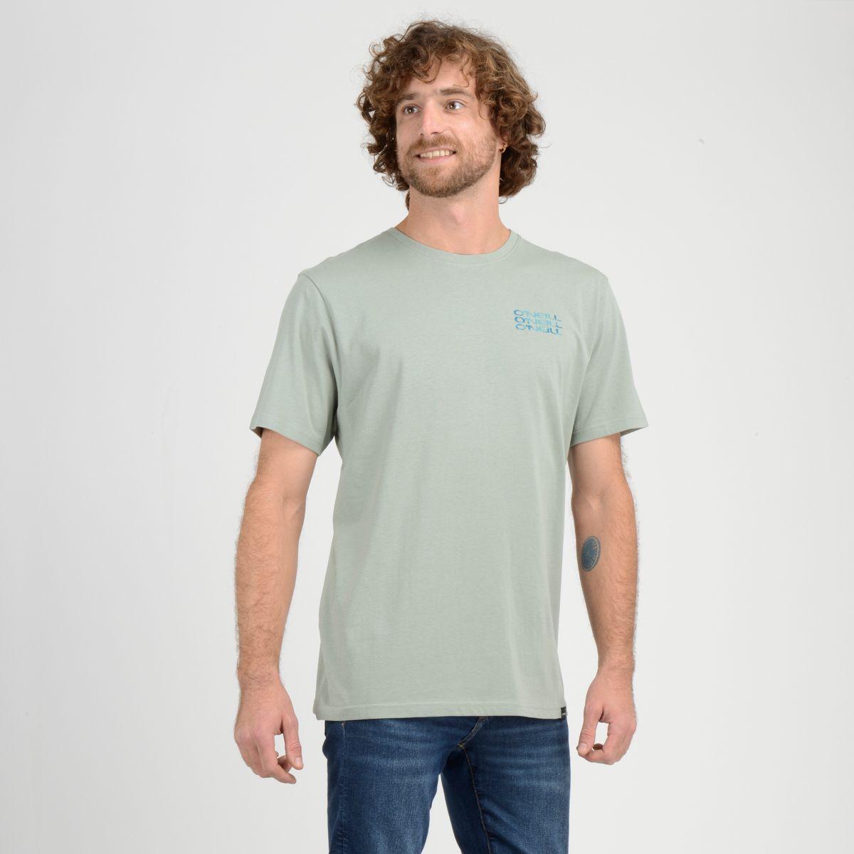 POLERA MANGA CORTA ISLAND  VERDE CLARO-1