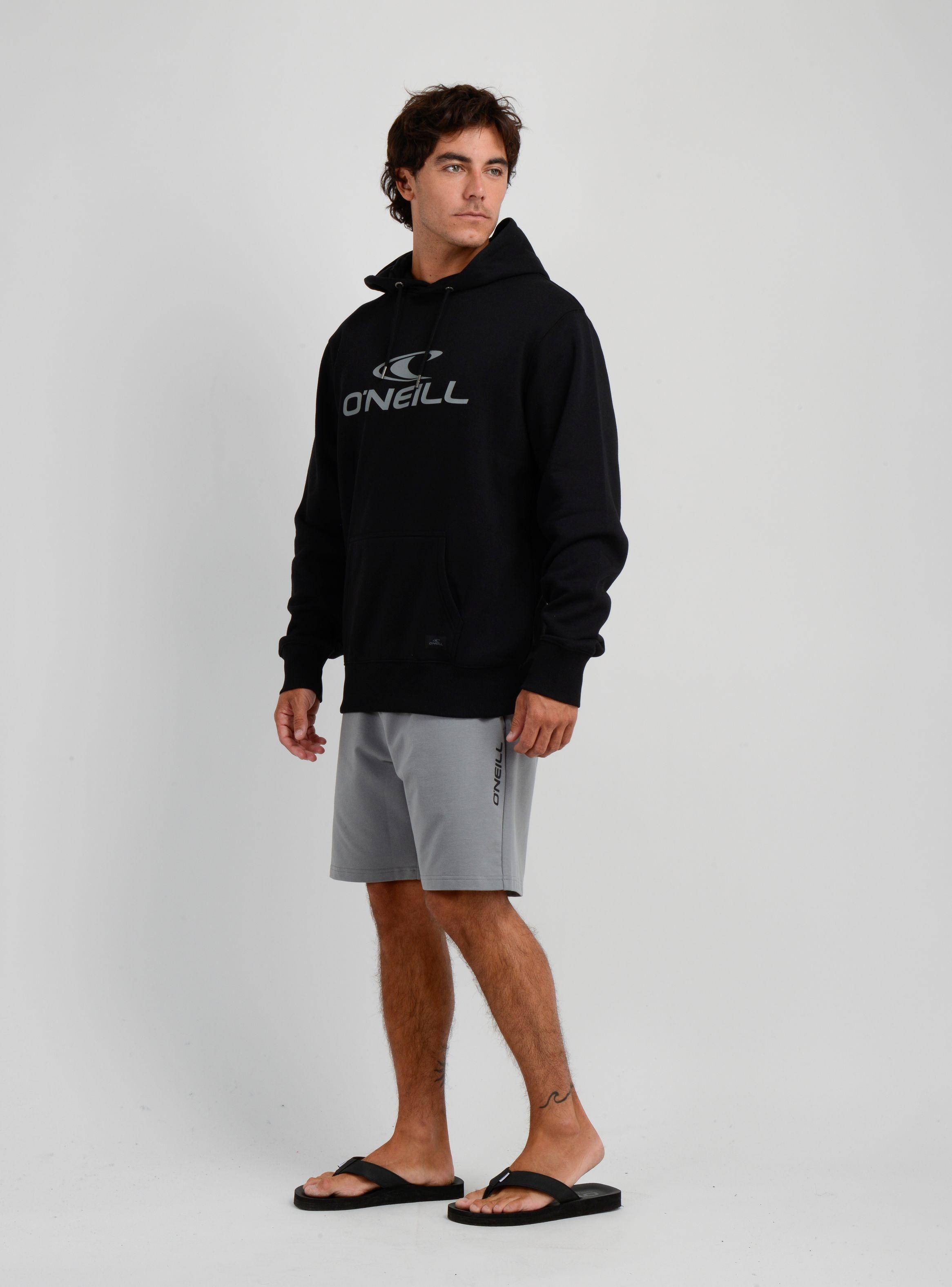 POLERON LOGO HOODIE II NEGRO-2