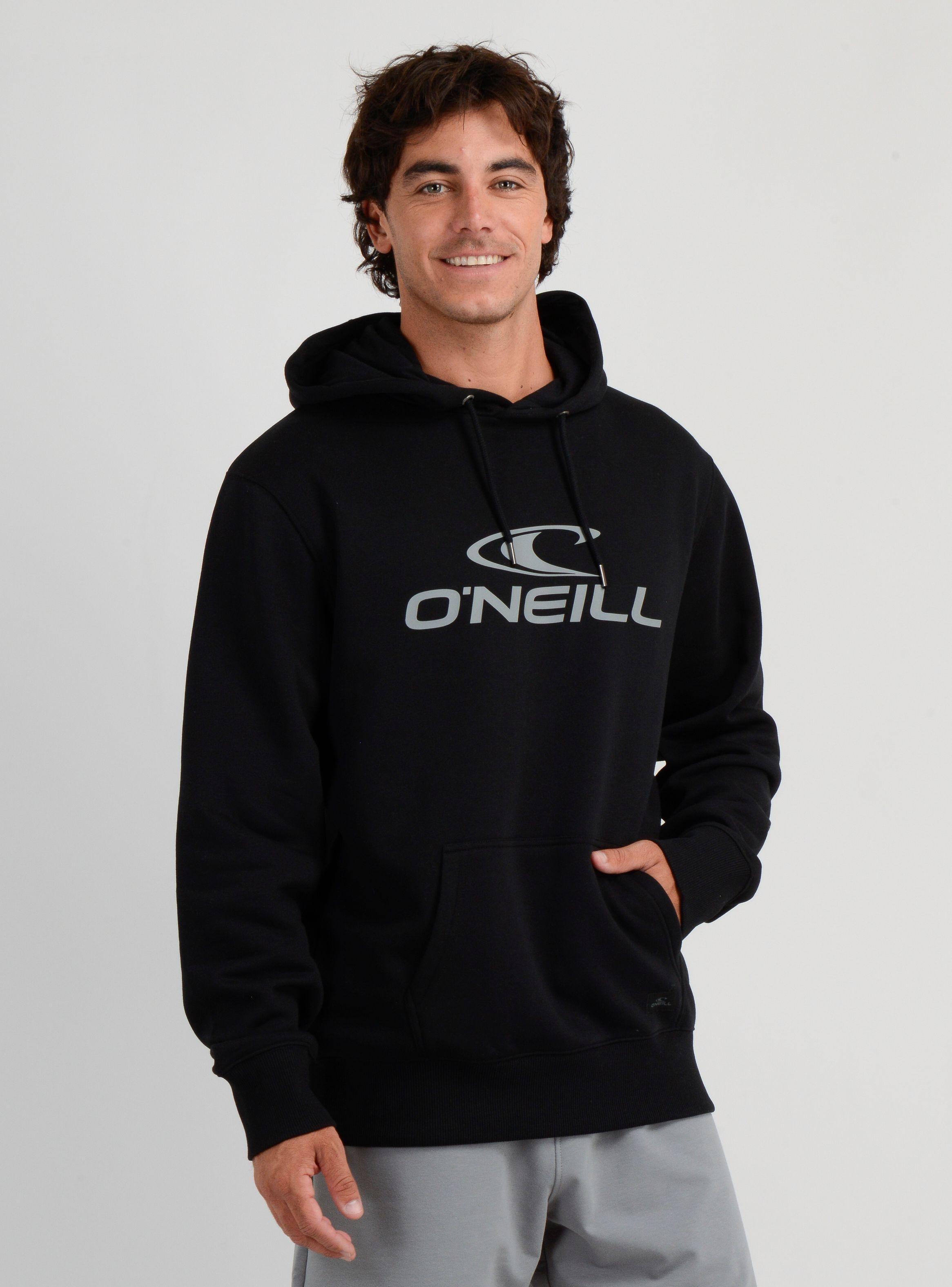 POLERON LOGO HOODIE II NEGRO-3