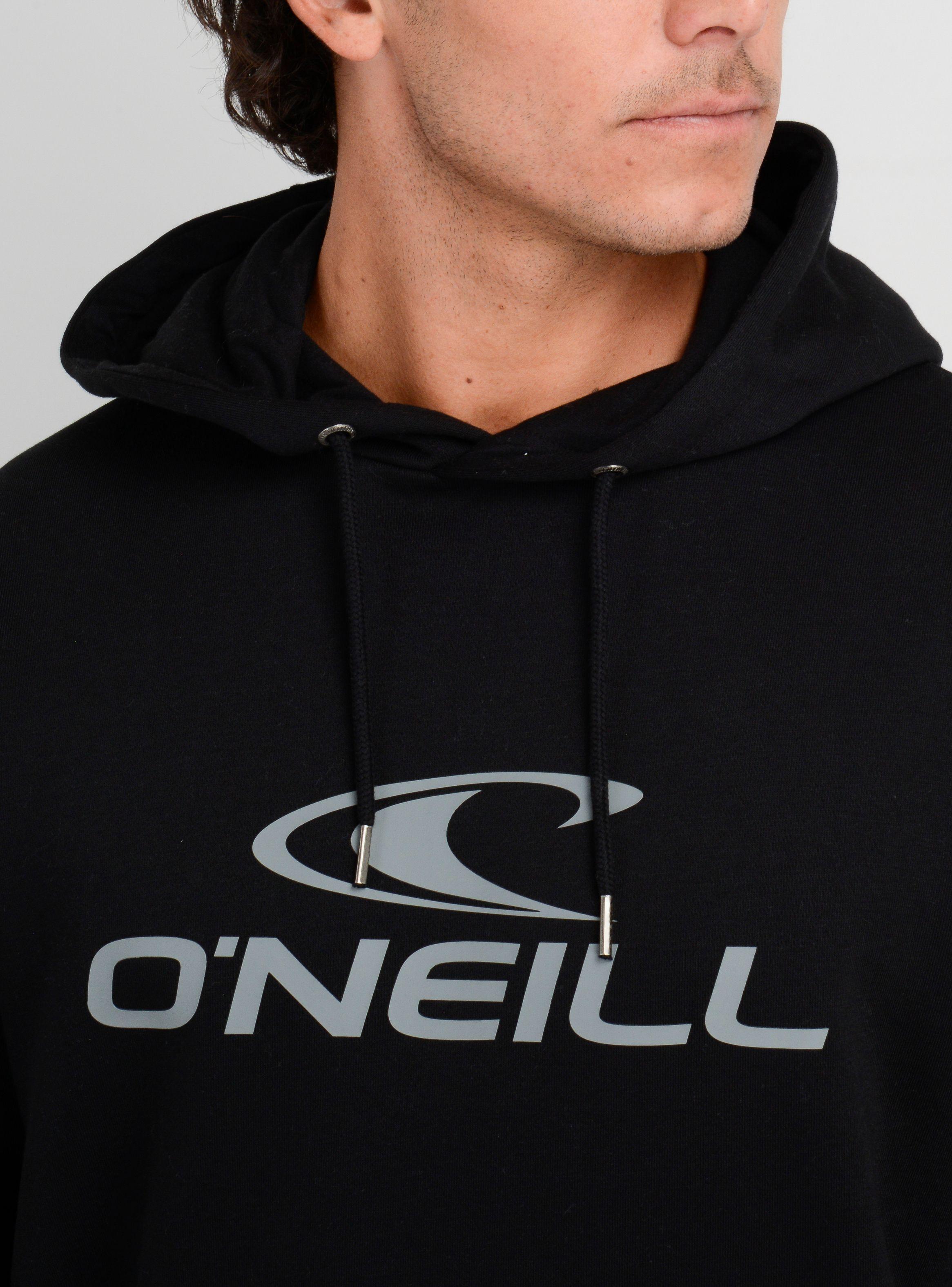 POLERON LOGO HOODIE II NEGRO-4