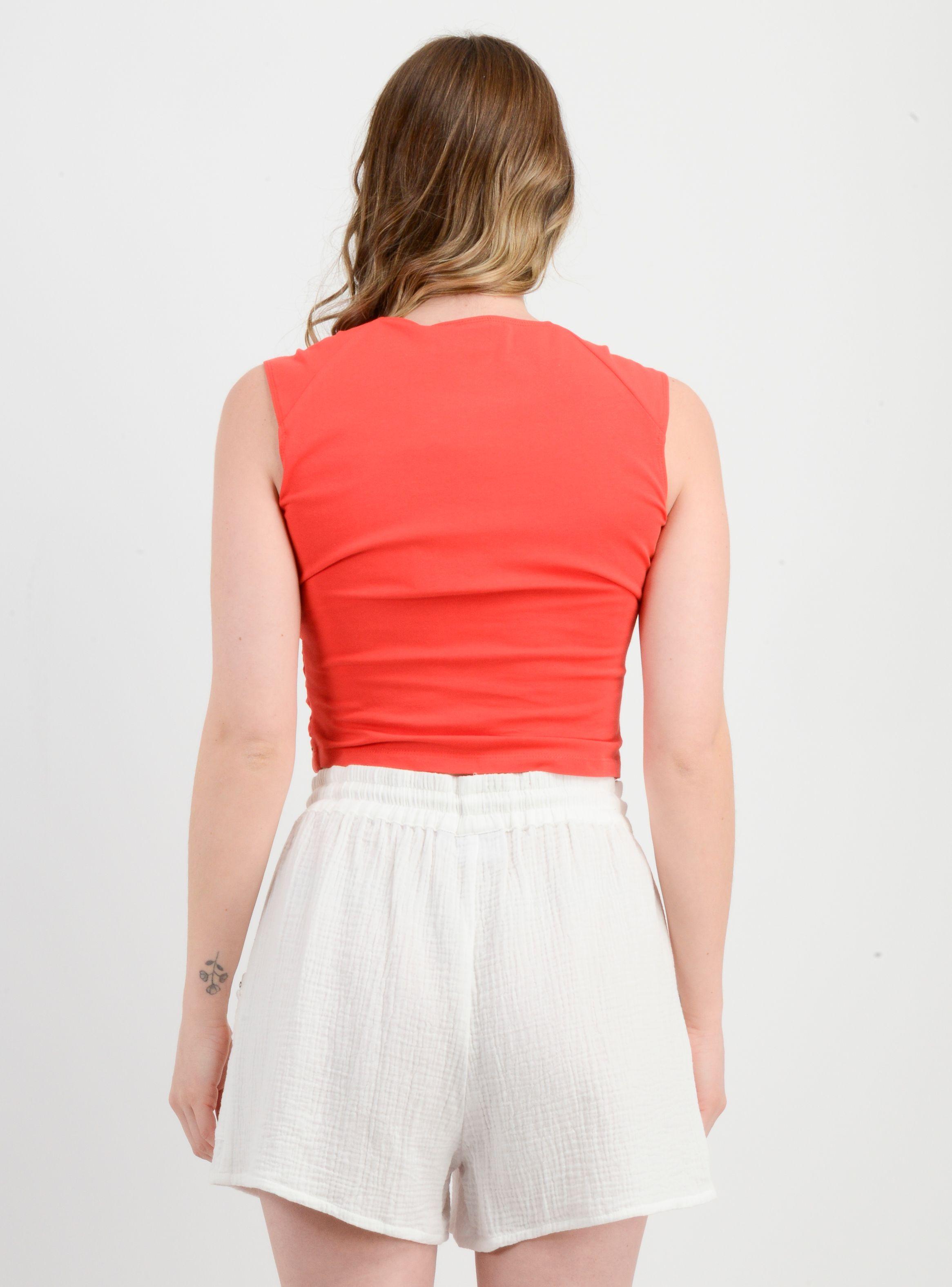 POLERA MANGA CORTA CORRANE II ROJO-1