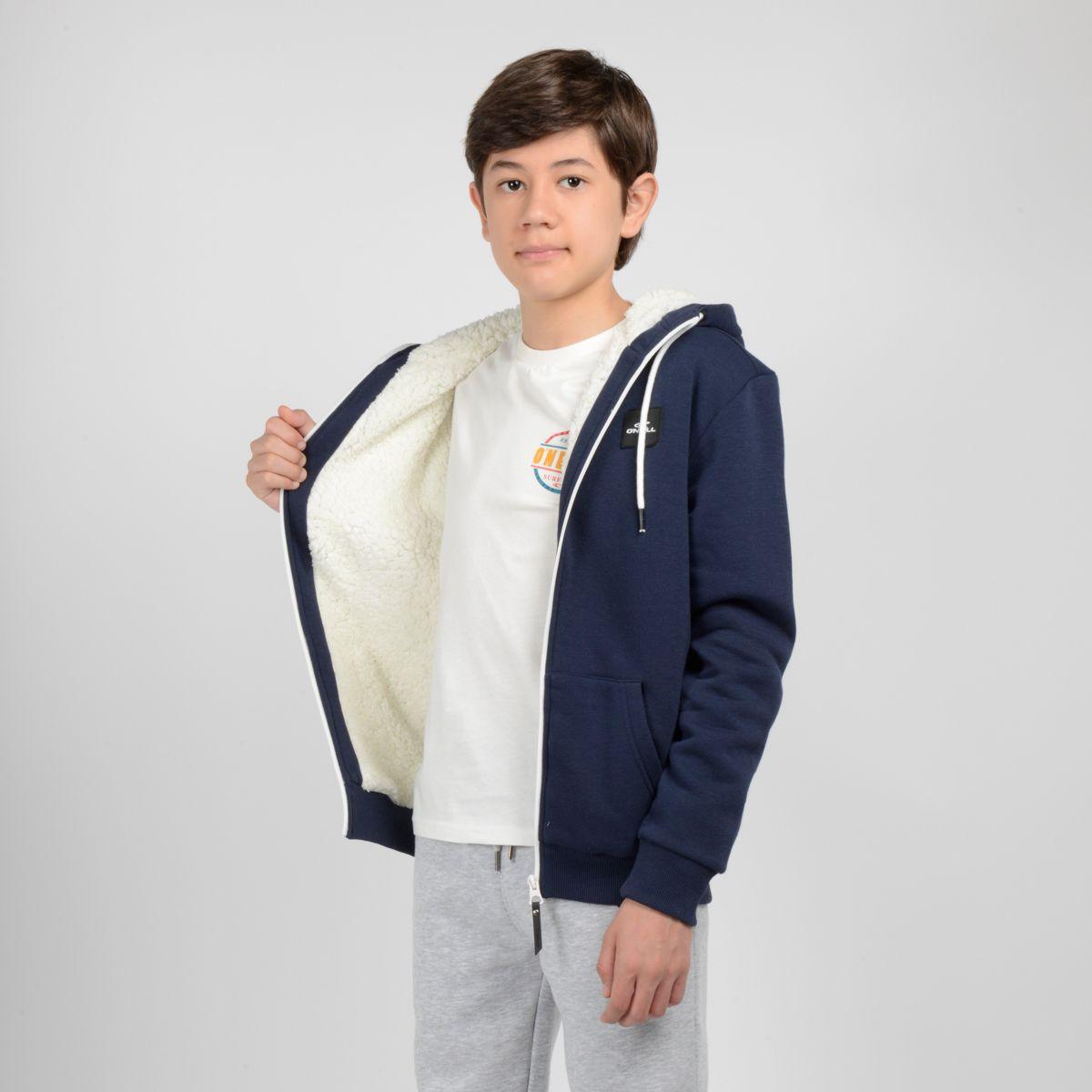 POLERON CHIPORRO INTERIOR FULL ZIPPER - I23NO073001 Azul-4