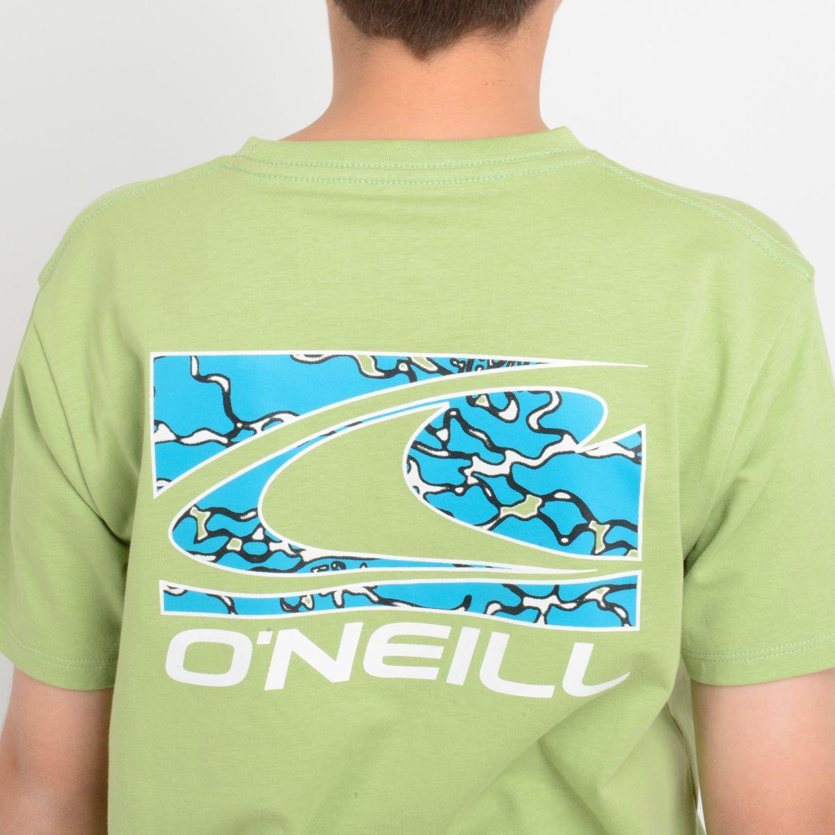 POLERA MANGA CORTA LITTLE WAVE  VERDE-5