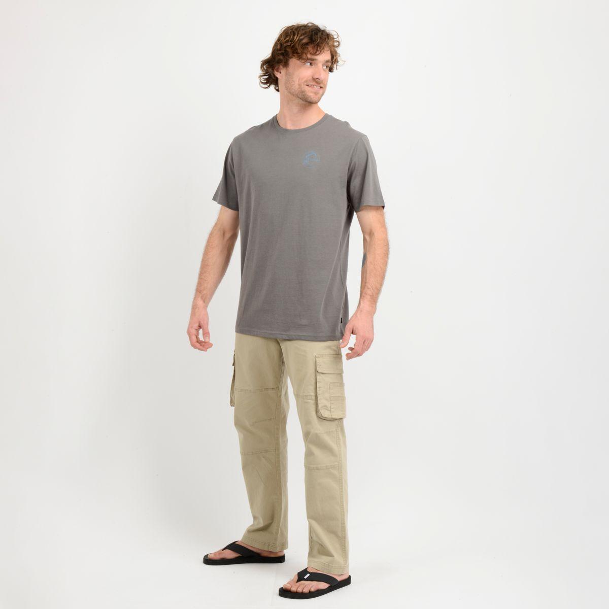 POLERA MANGA CORTA SUN GRIS-1