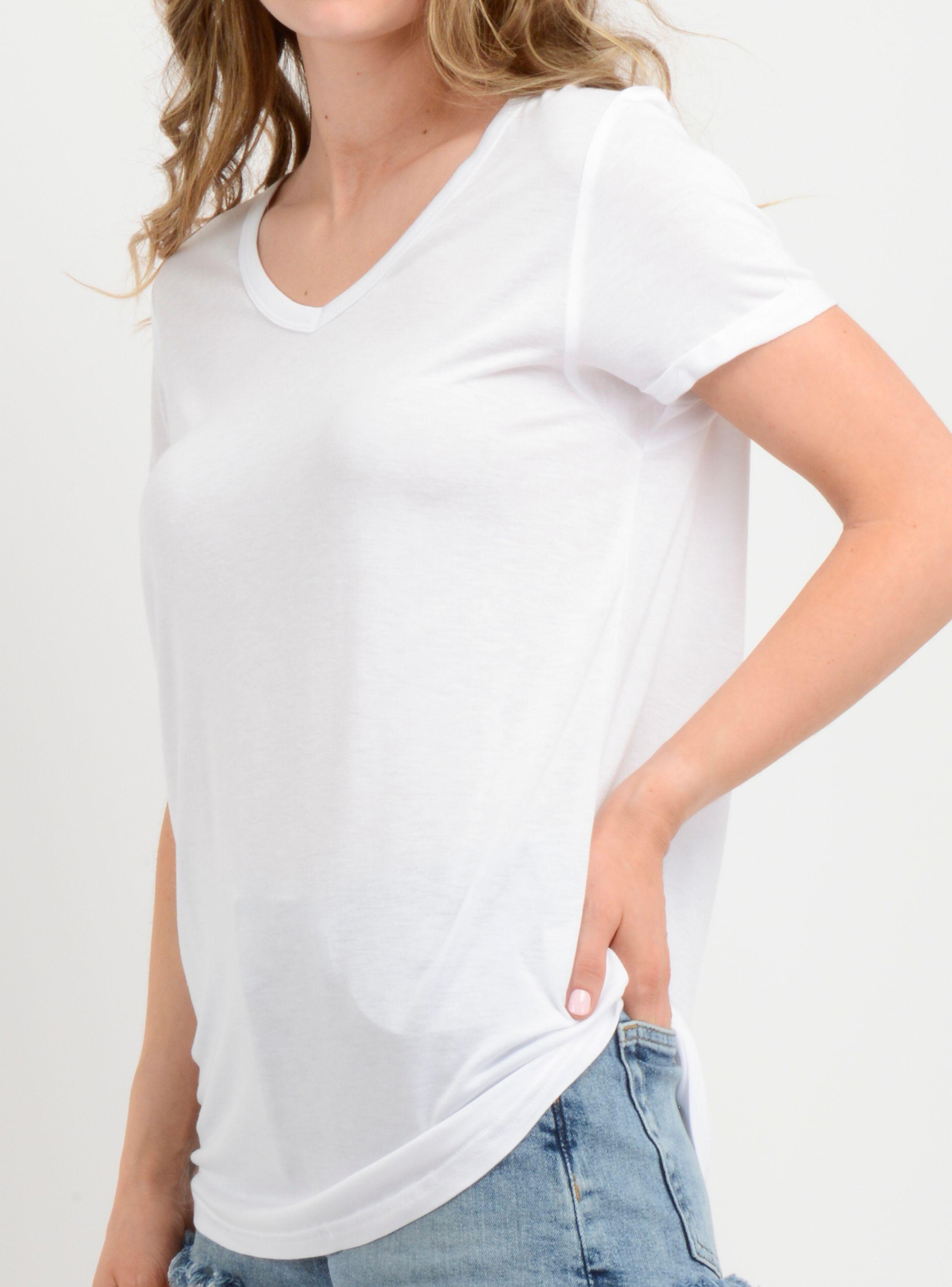 POLERA MANGA CORTA ESSENTIAL  BLANCO-4
