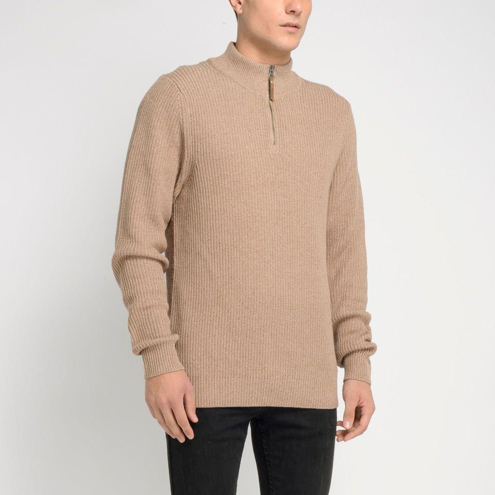 SWEATER I22HO144001 CAFÉ CLARO-3