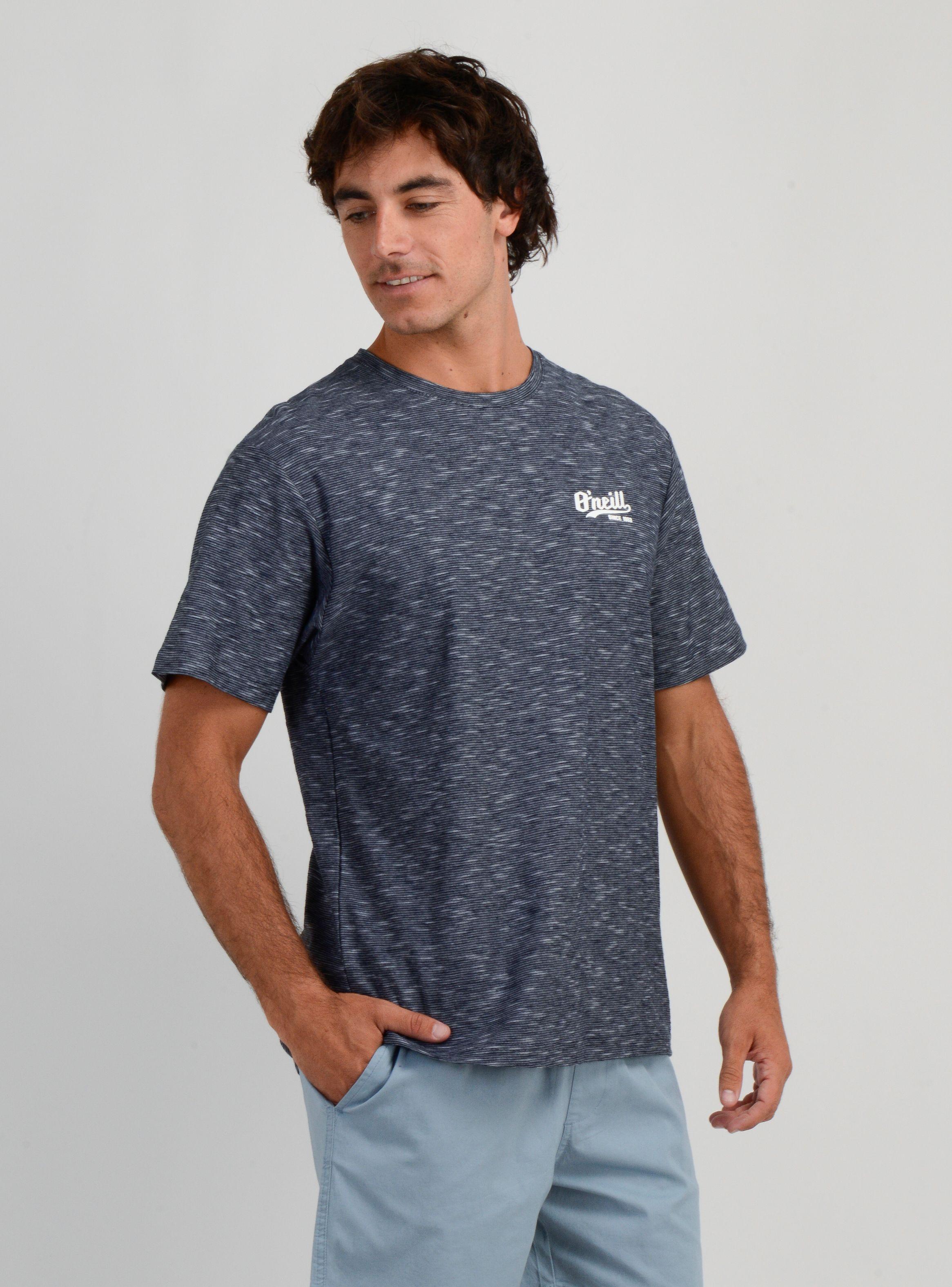 POLERA MANGA CORTA QUIVER II AZUL OSCURO-3
