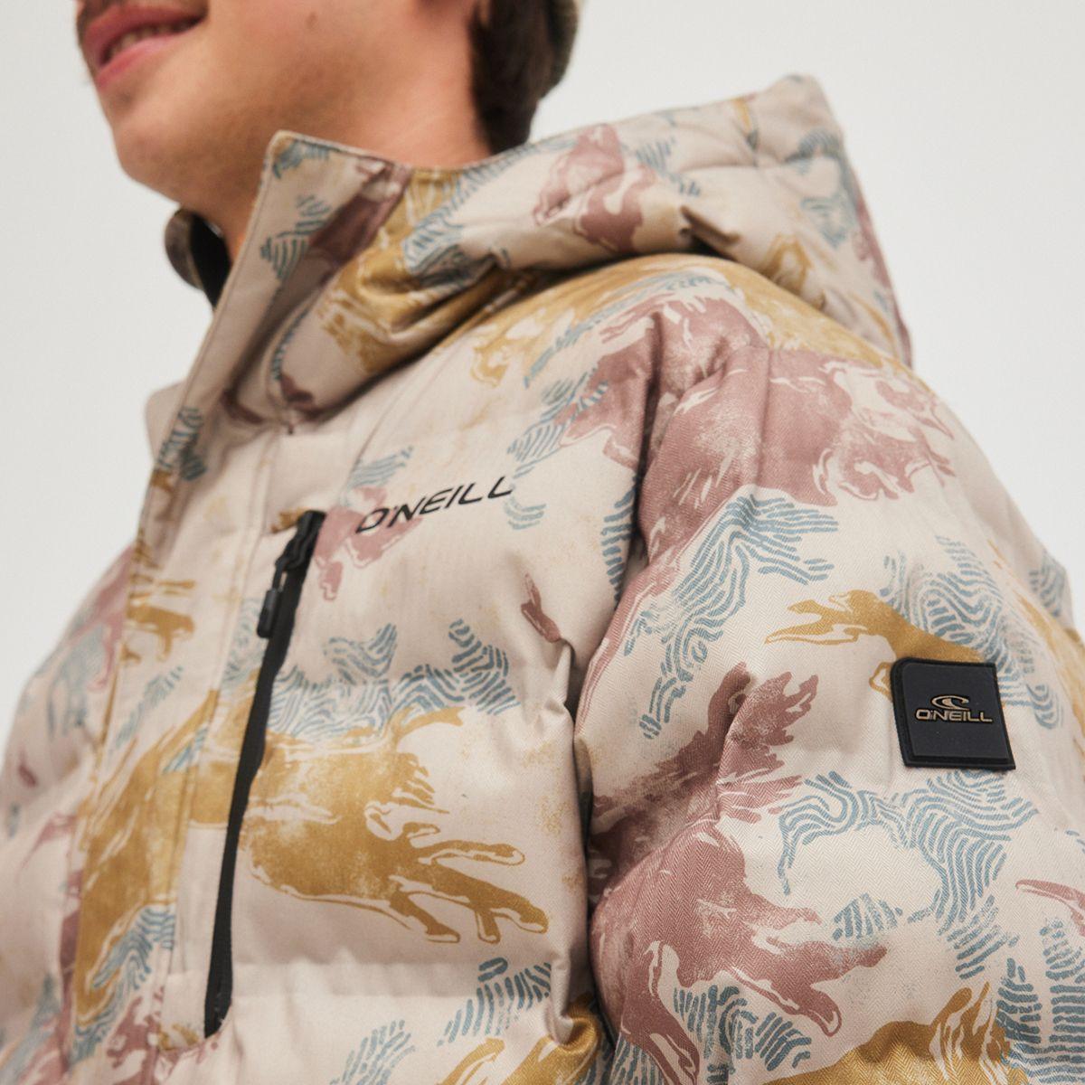 PARKA TÉCNICA NIEVE 10k/10k I23PE058008 CAFÉ CLARO / PASTEL-0