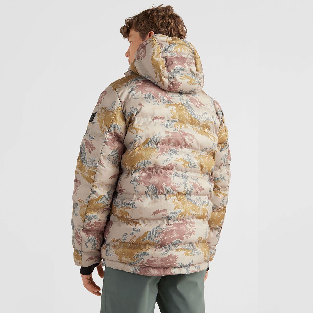 PARKA TÉCNICA NIEVE 10k/10k I23PE058008 CAFÉ CLARO / PASTEL-2