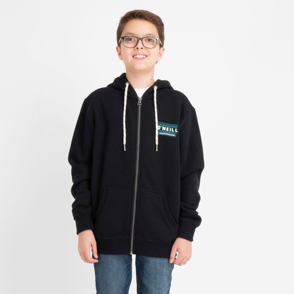 POLERON FULL ZIPPER WORKING STIFF NEGRO-0