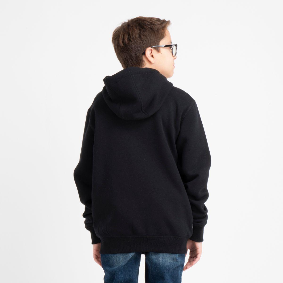 POLERON FULL ZIPPER WORKING STIFF NEGRO-1