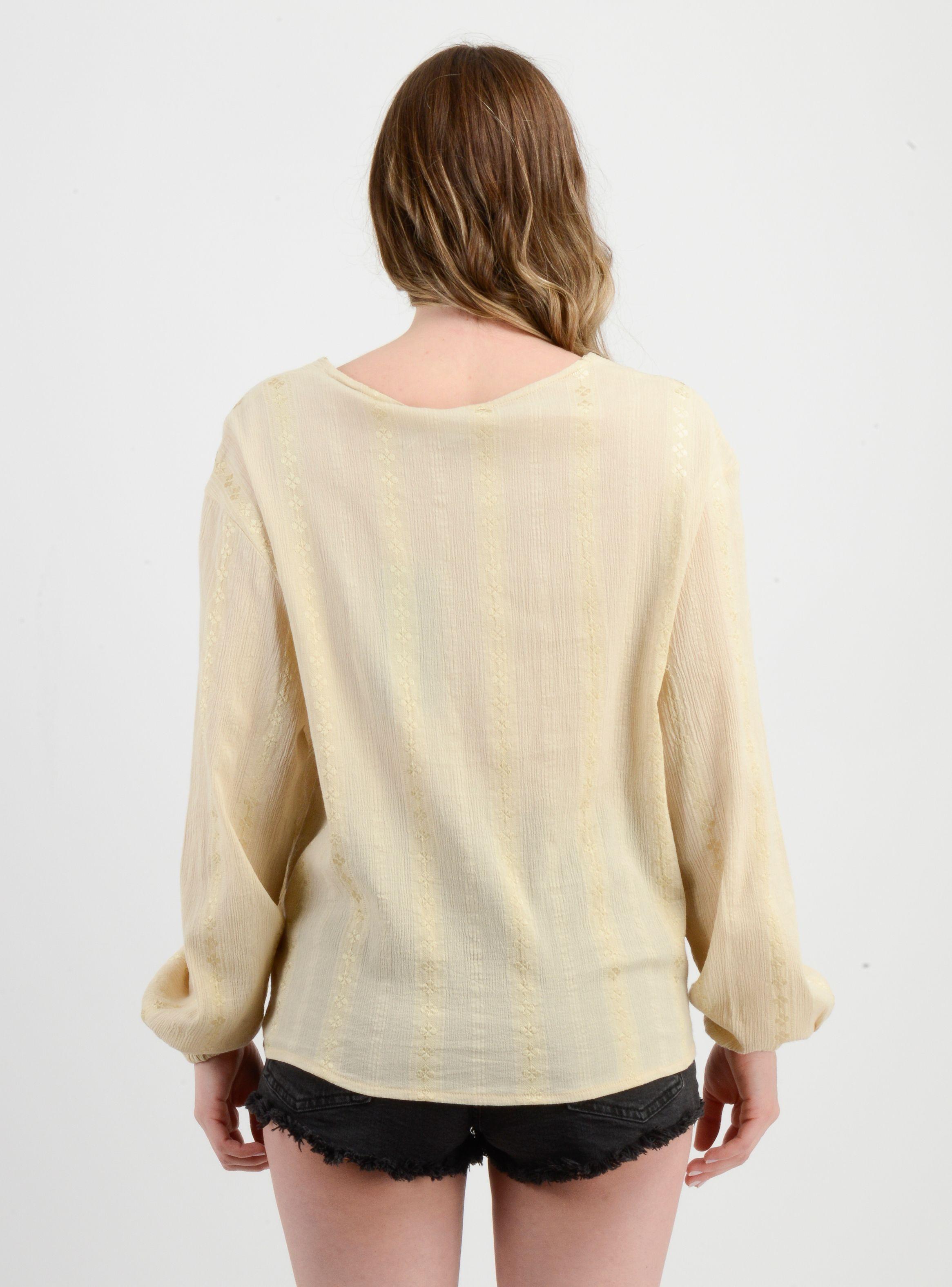 BLUSA MANGA LARGA MARY BEIGE-1