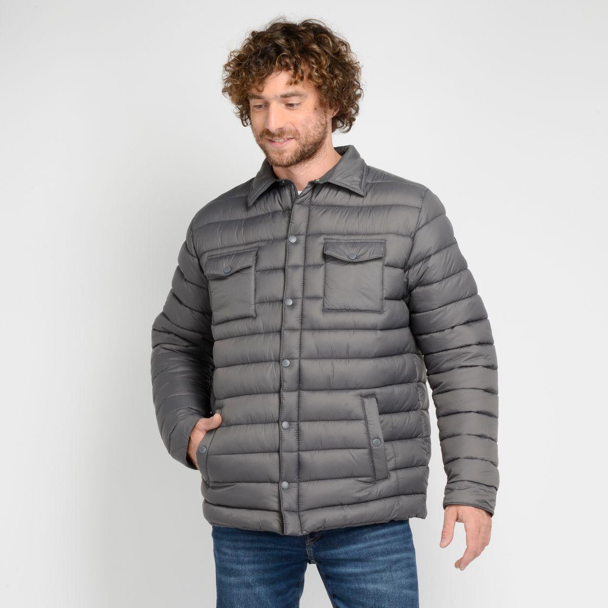 PARKA - I23HO056004 GRIS OSCURO-1