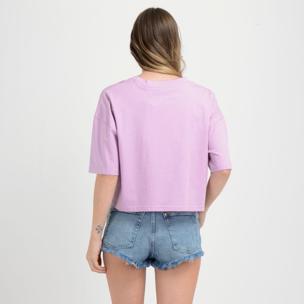POLERA MANGA CORTA BUTTERFLY  MORADO CLARO-1