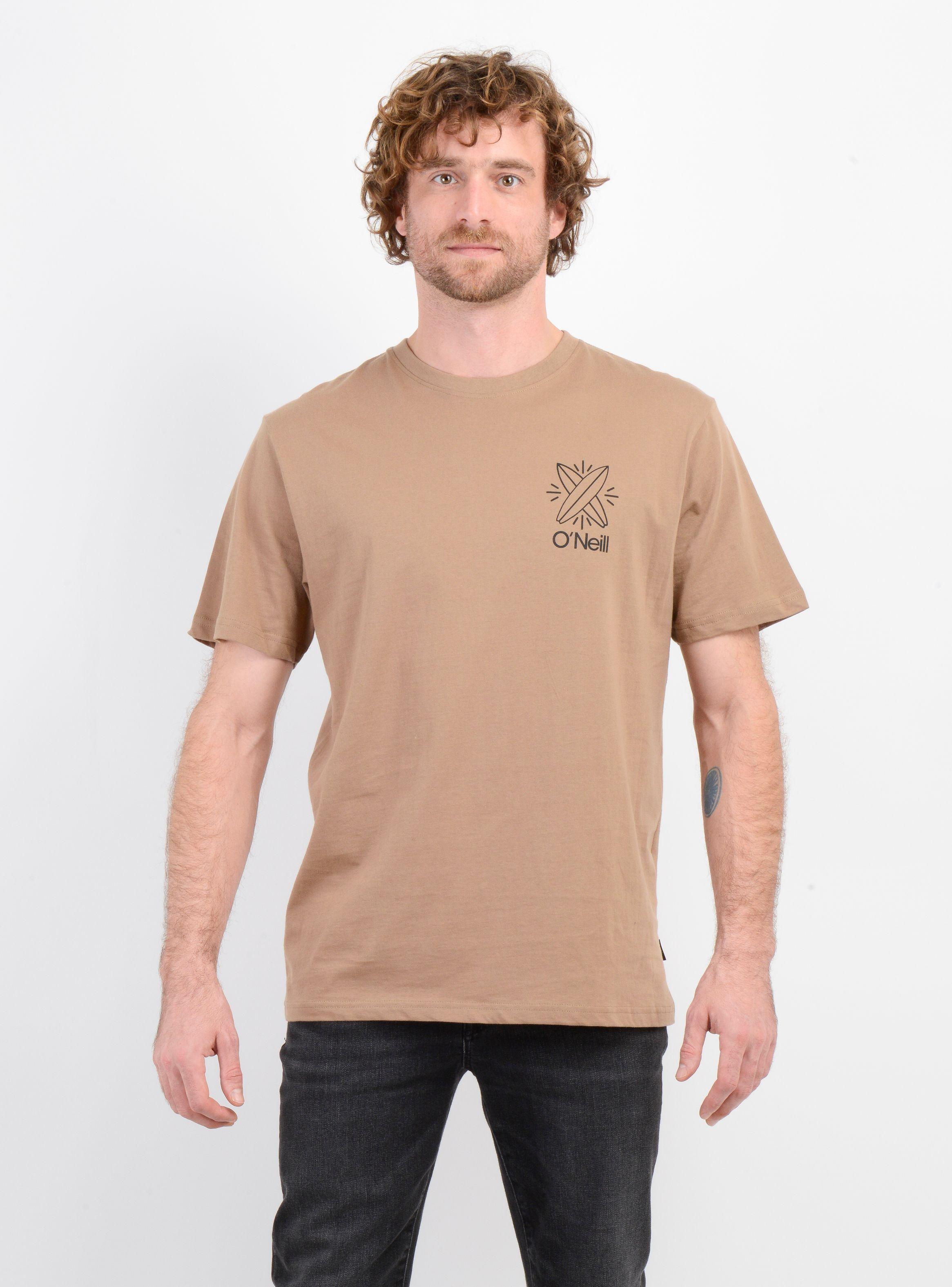 POLERA MANGA CORTA OG VENICE CAFÉ CLARO-0