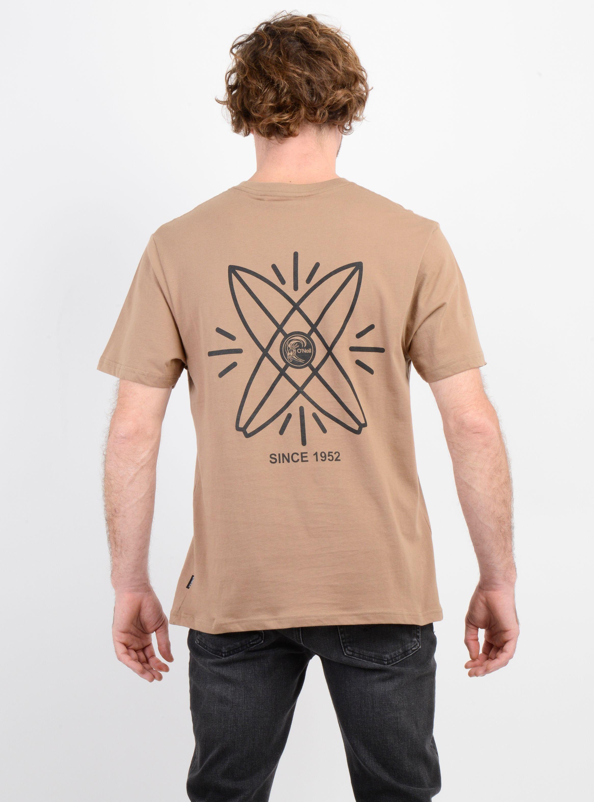 POLERA MANGA CORTA OG VENICE CAFÉ CLARO-1