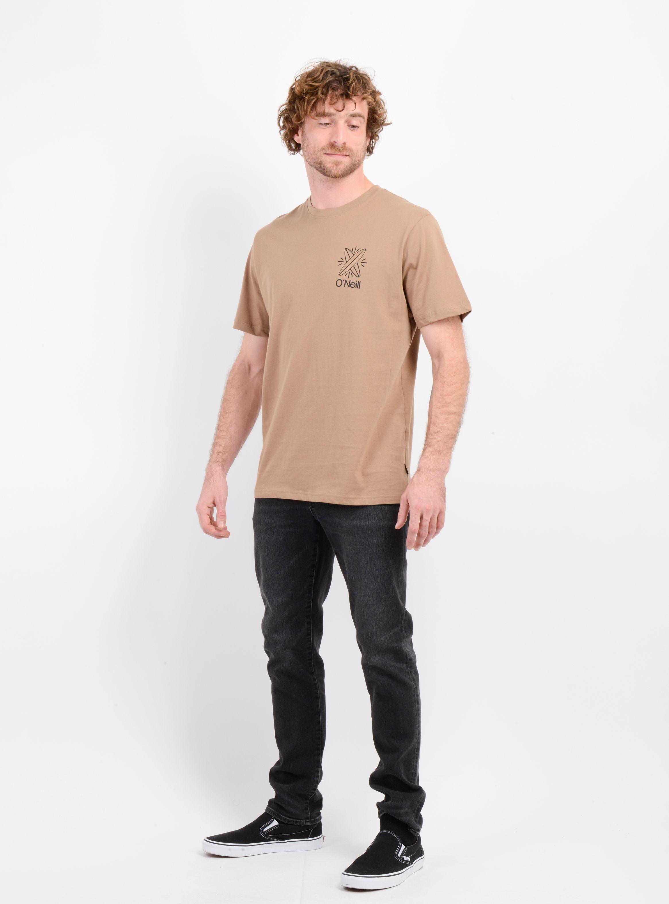 POLERA MANGA CORTA OG VENICE CAFÉ CLARO-2