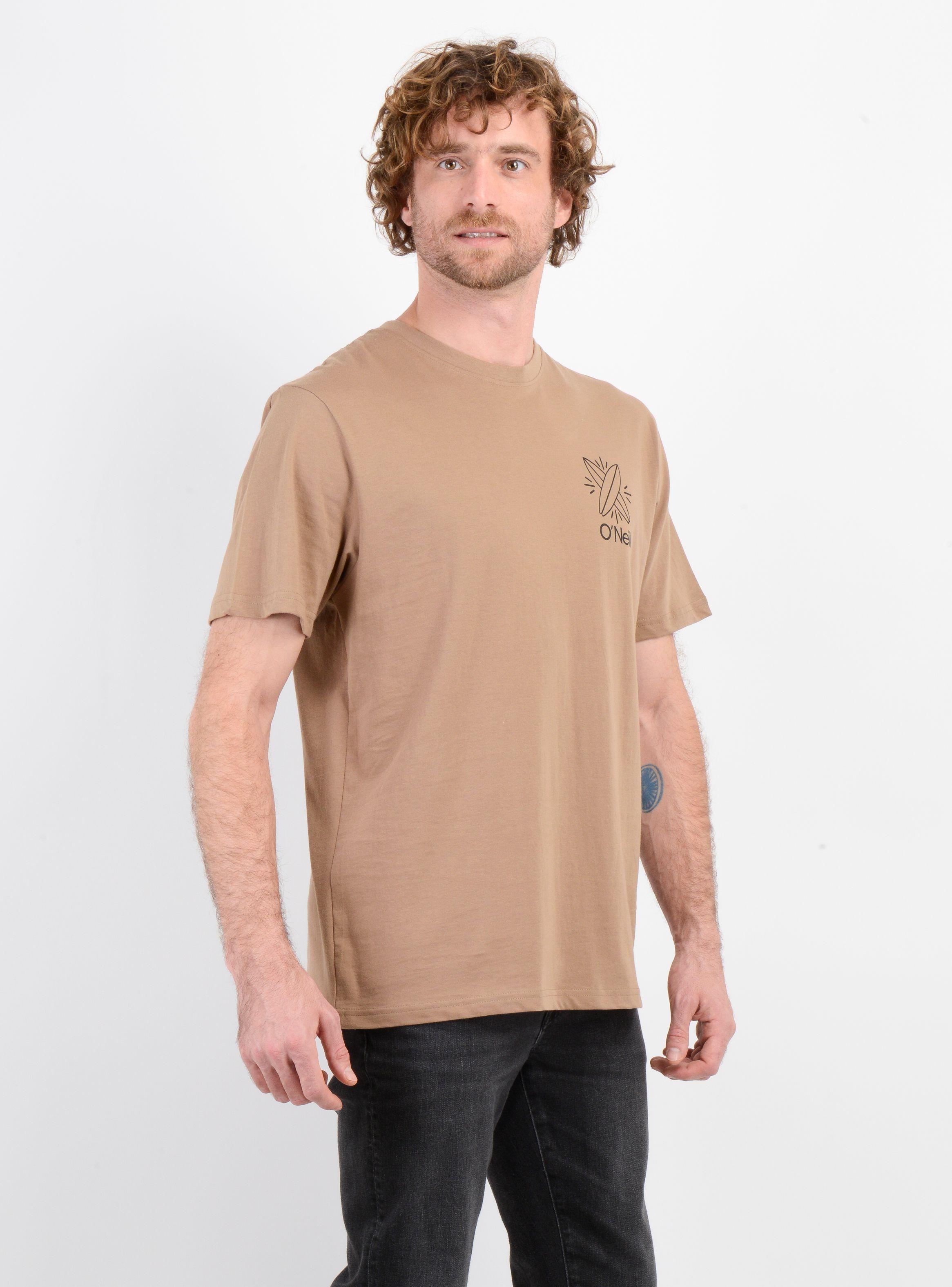 POLERA MANGA CORTA OG VENICE CAFÉ CLARO-3