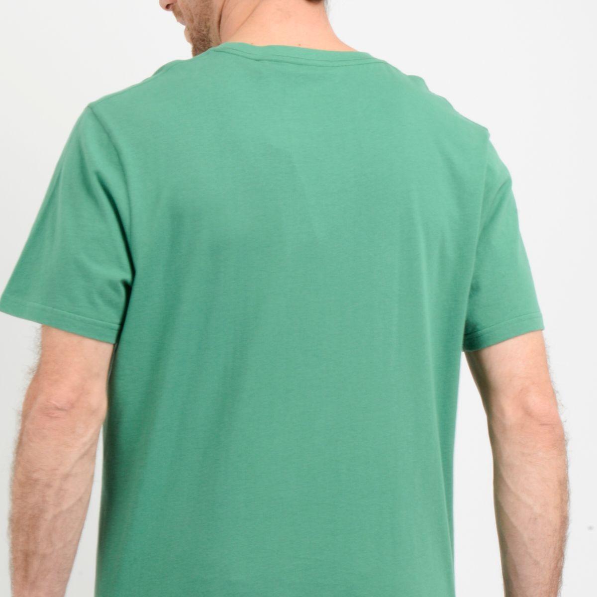 POLERA MANGA CORTA OG FLOWER  VERDE-5