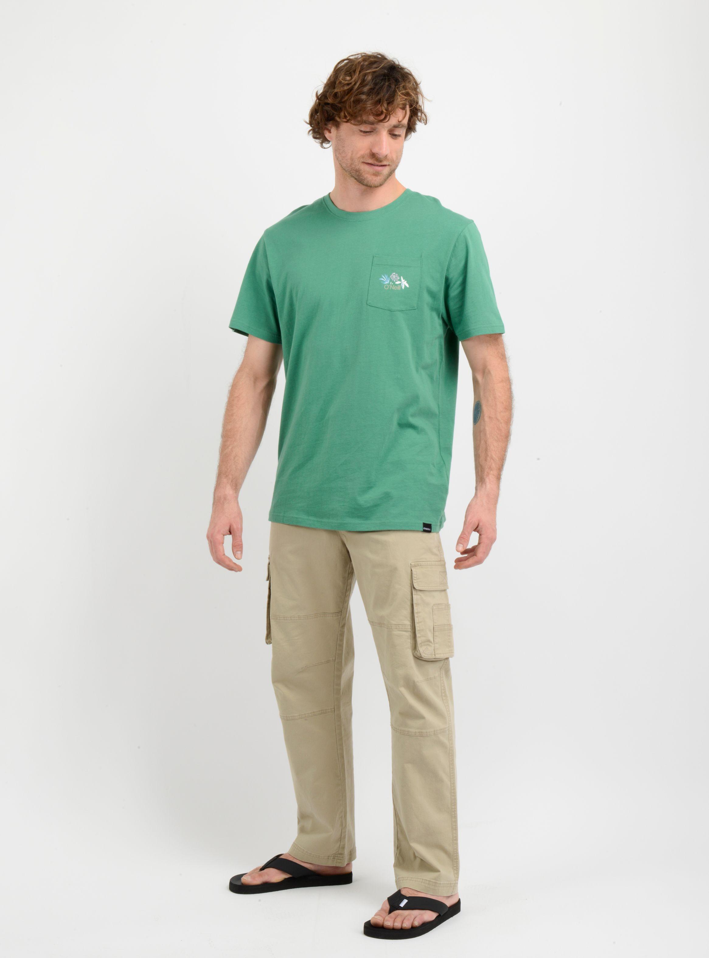 POLERA MANGA CORTA OG FLOWER  VERDE-1