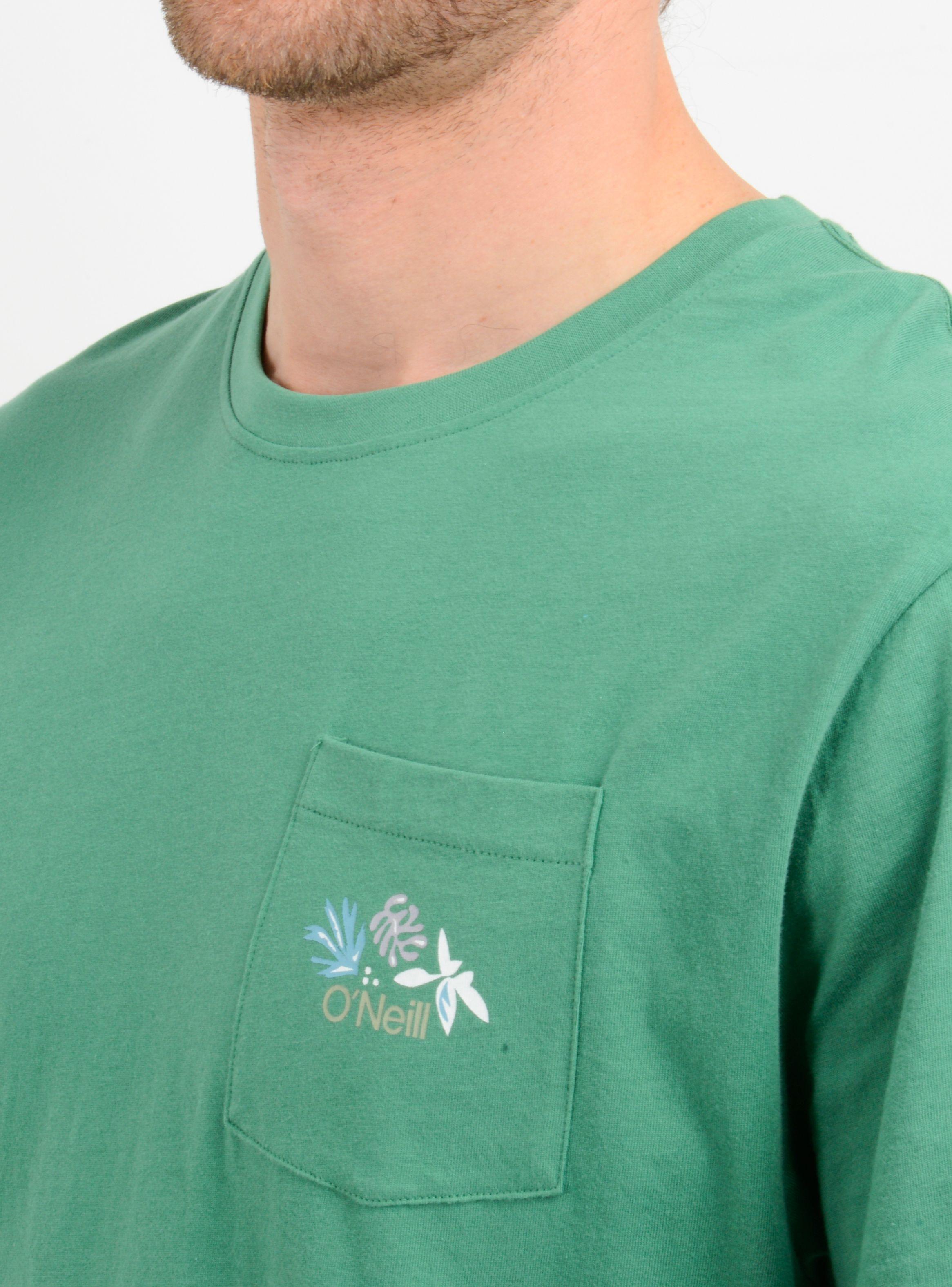 POLERA MANGA CORTA OG FLOWER  VERDE-4