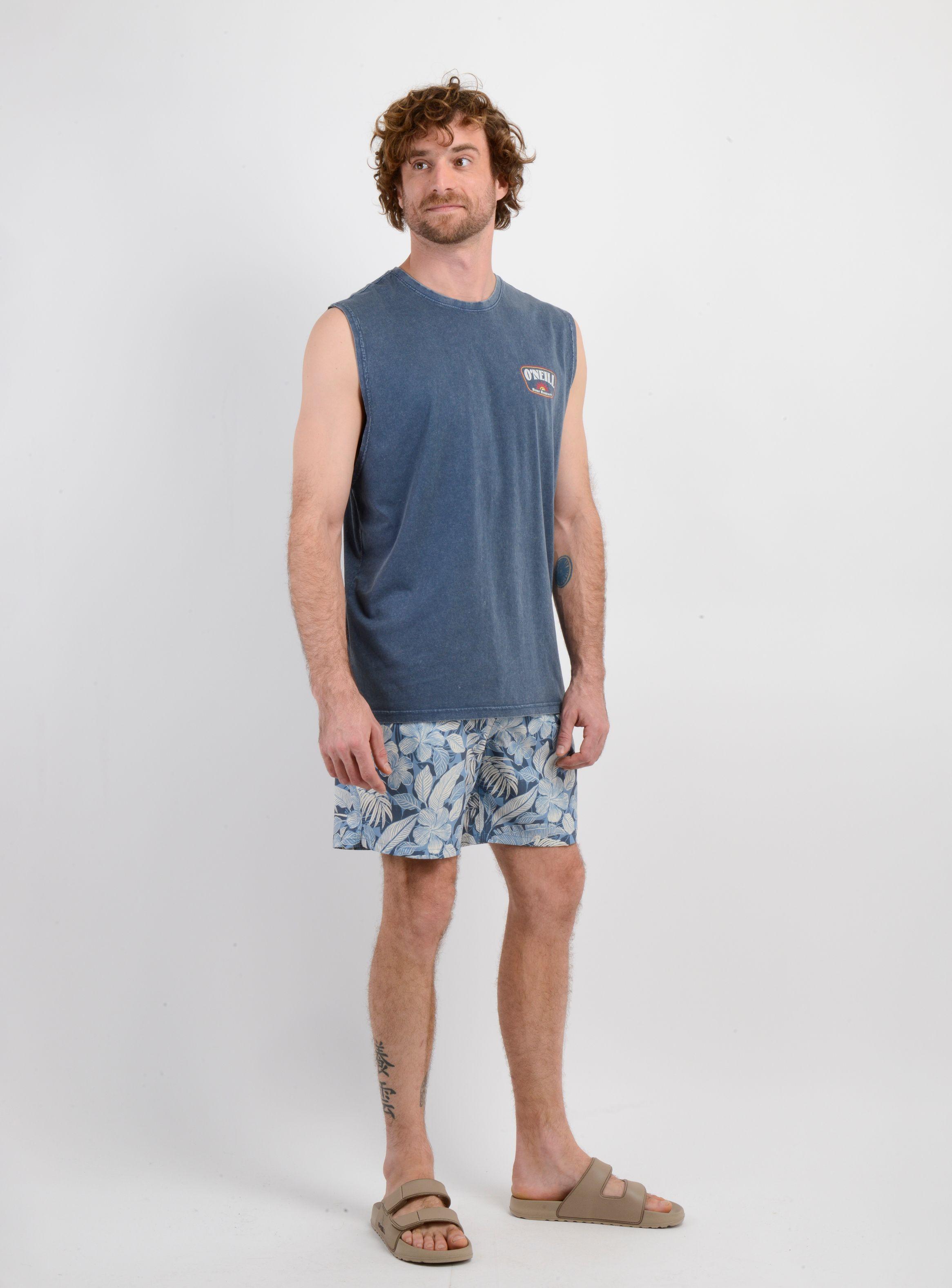 TRAJE DE BAÑO VOLLEY PALMENTO AZUL-3