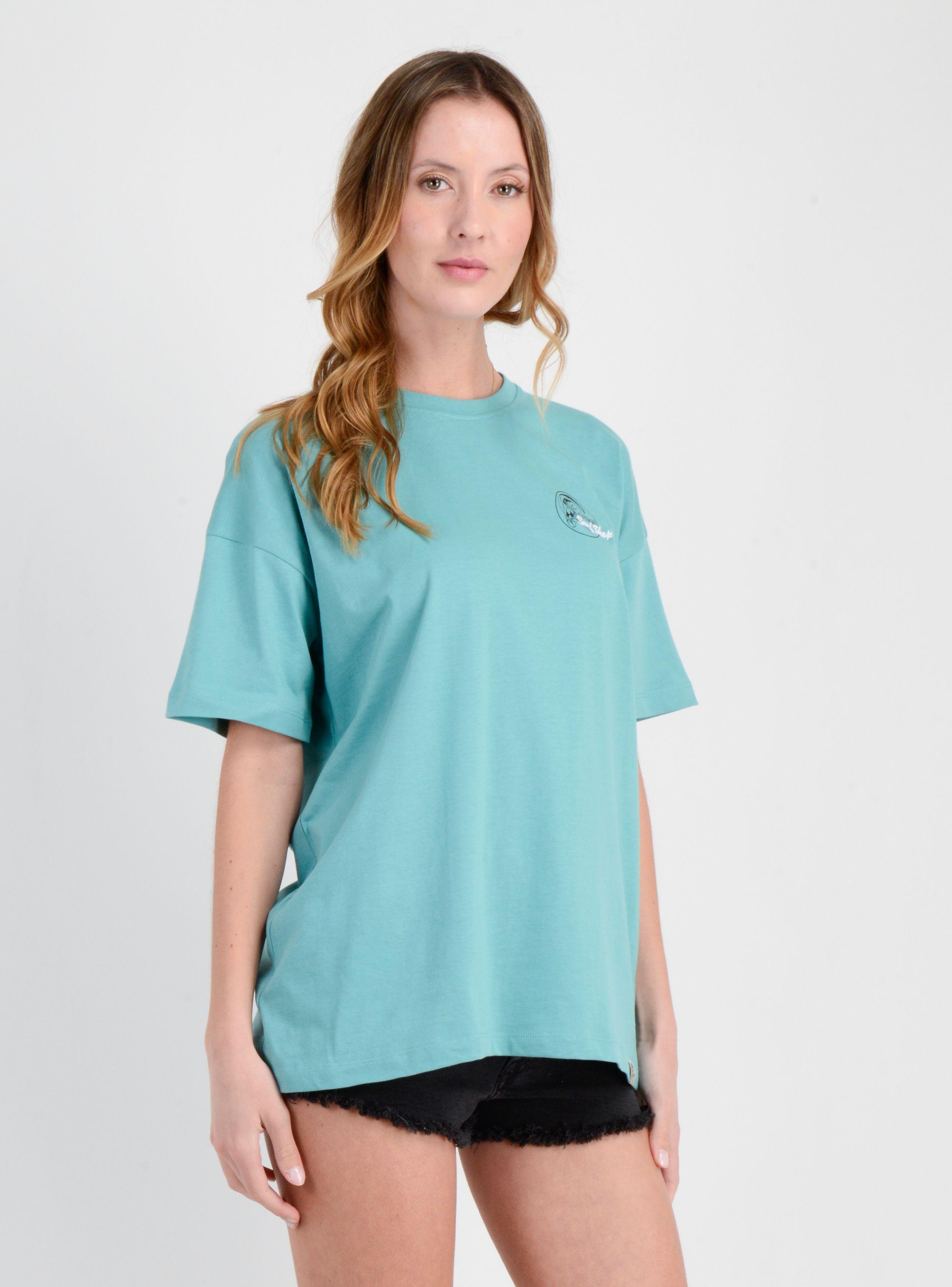 POLERA MANGA CORTA OG VINTAGE VERDE-3