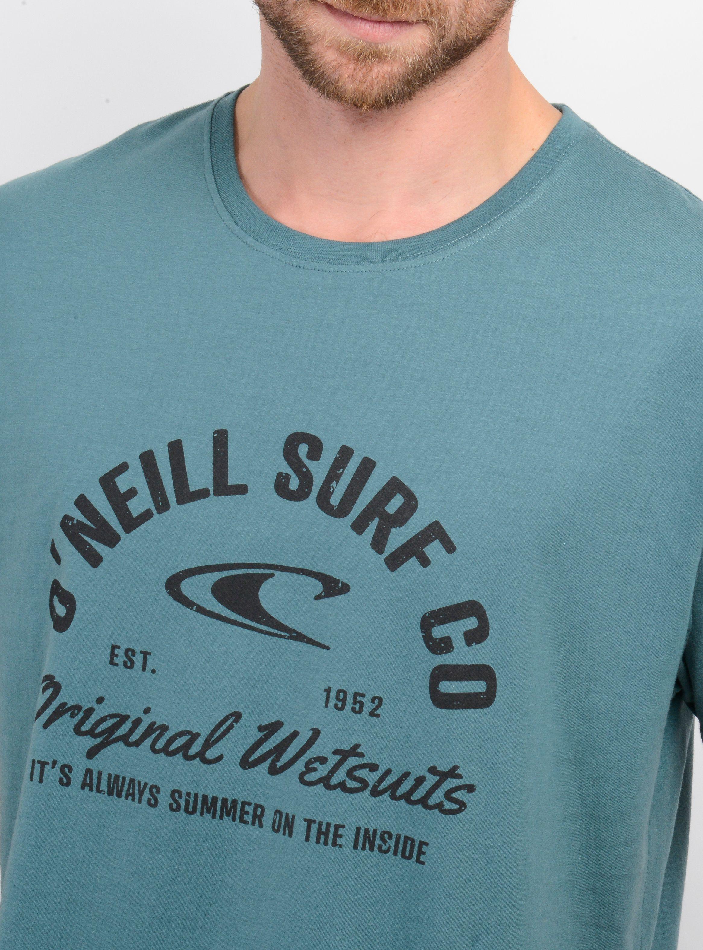 POLERA MANGA CORTA SURF CO VERDE OSCURO-4