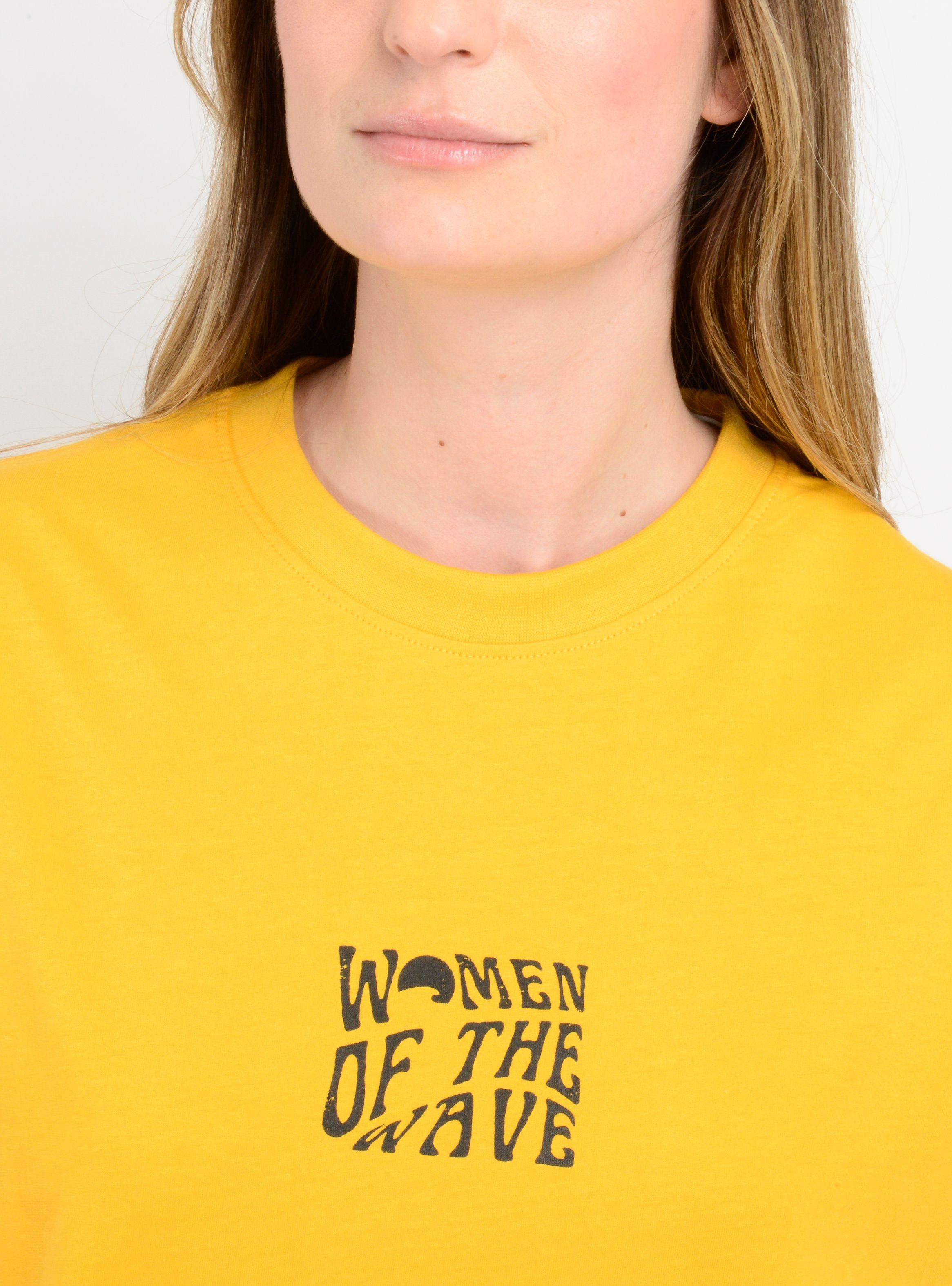 POLERA MANGA CORTA WOTW T-SHIRT AMARILLO-4