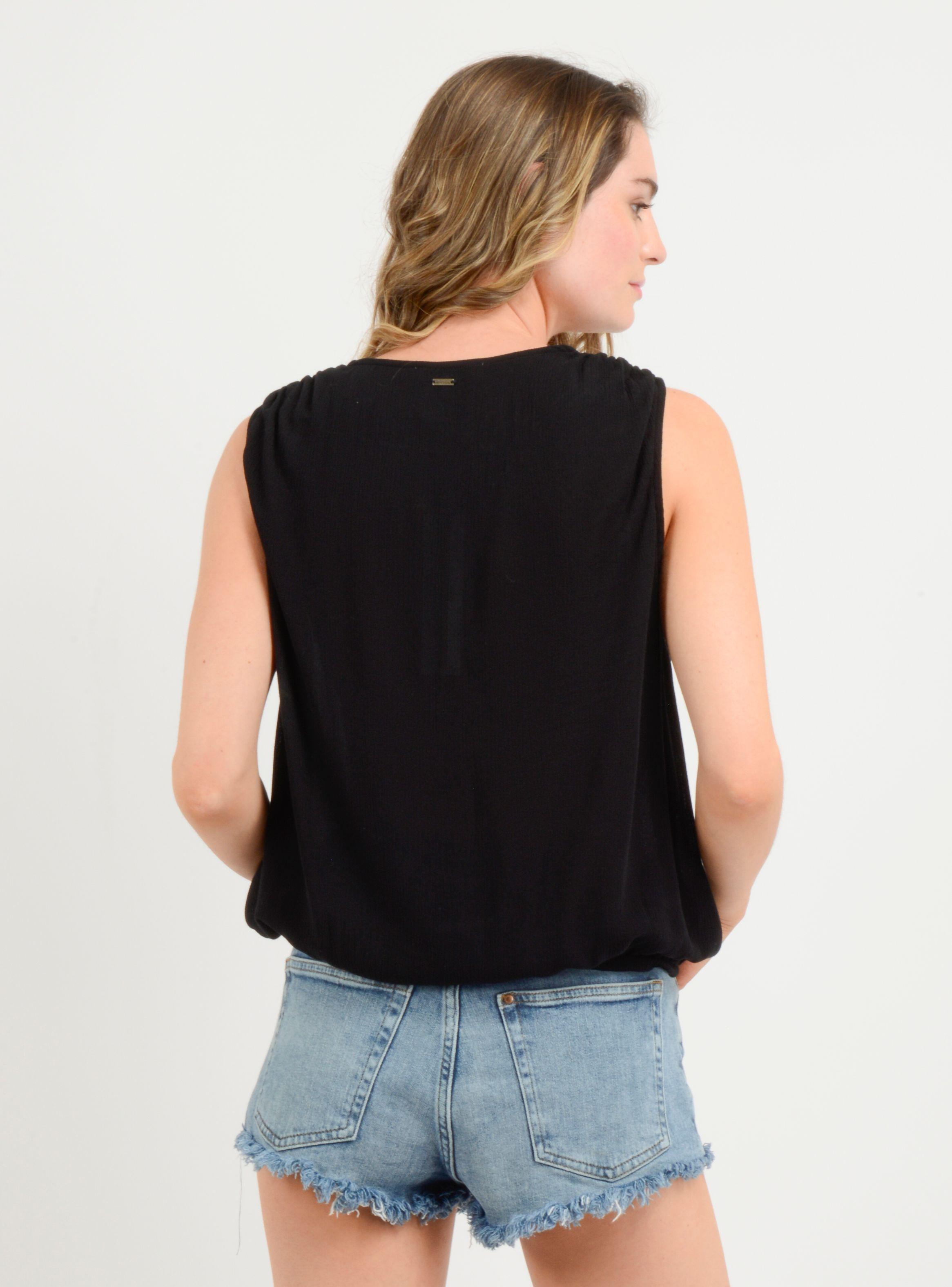 BLUSA SIN MANGAS ASHLEE NEGRO-2