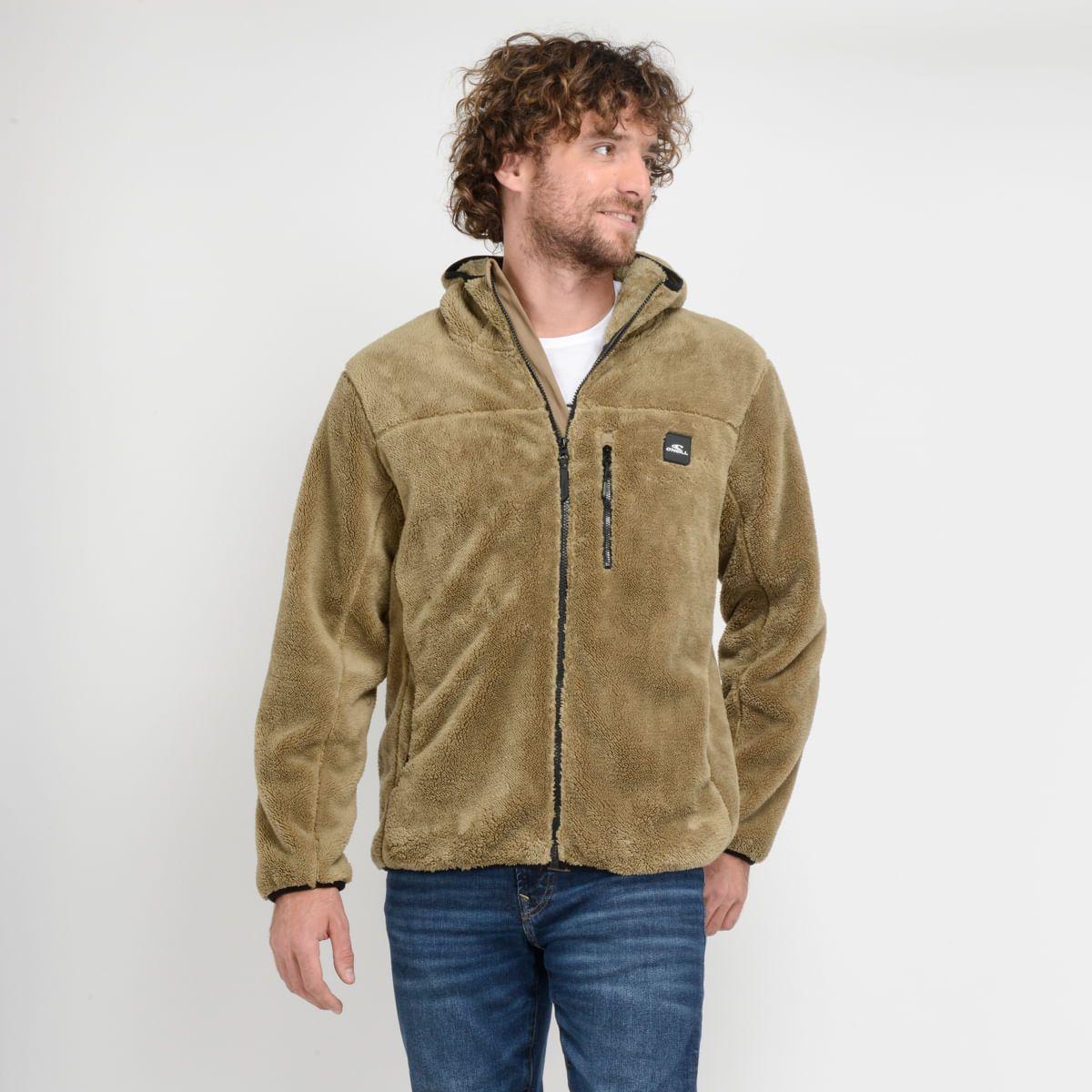 POLERON CHIPORRO FULL ZIPPER - I23HO073005 BEIGE OSCURO-5