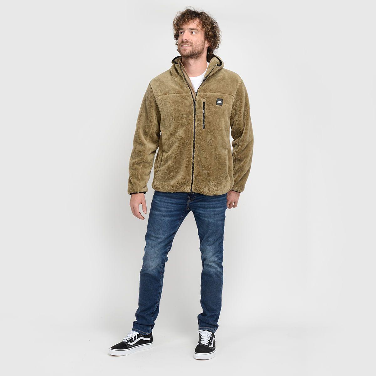 POLERON CHIPORRO FULL ZIPPER - I23HO073005 BEIGE OSCURO-7