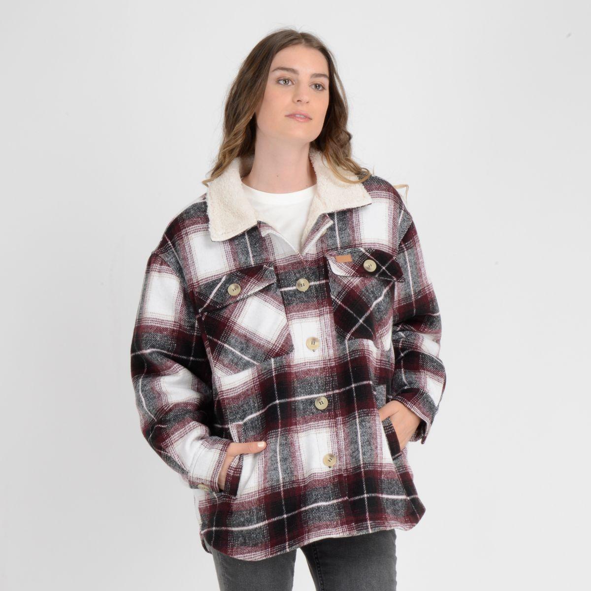 CHAQUETA MALLORY ROJO OSCURO-2