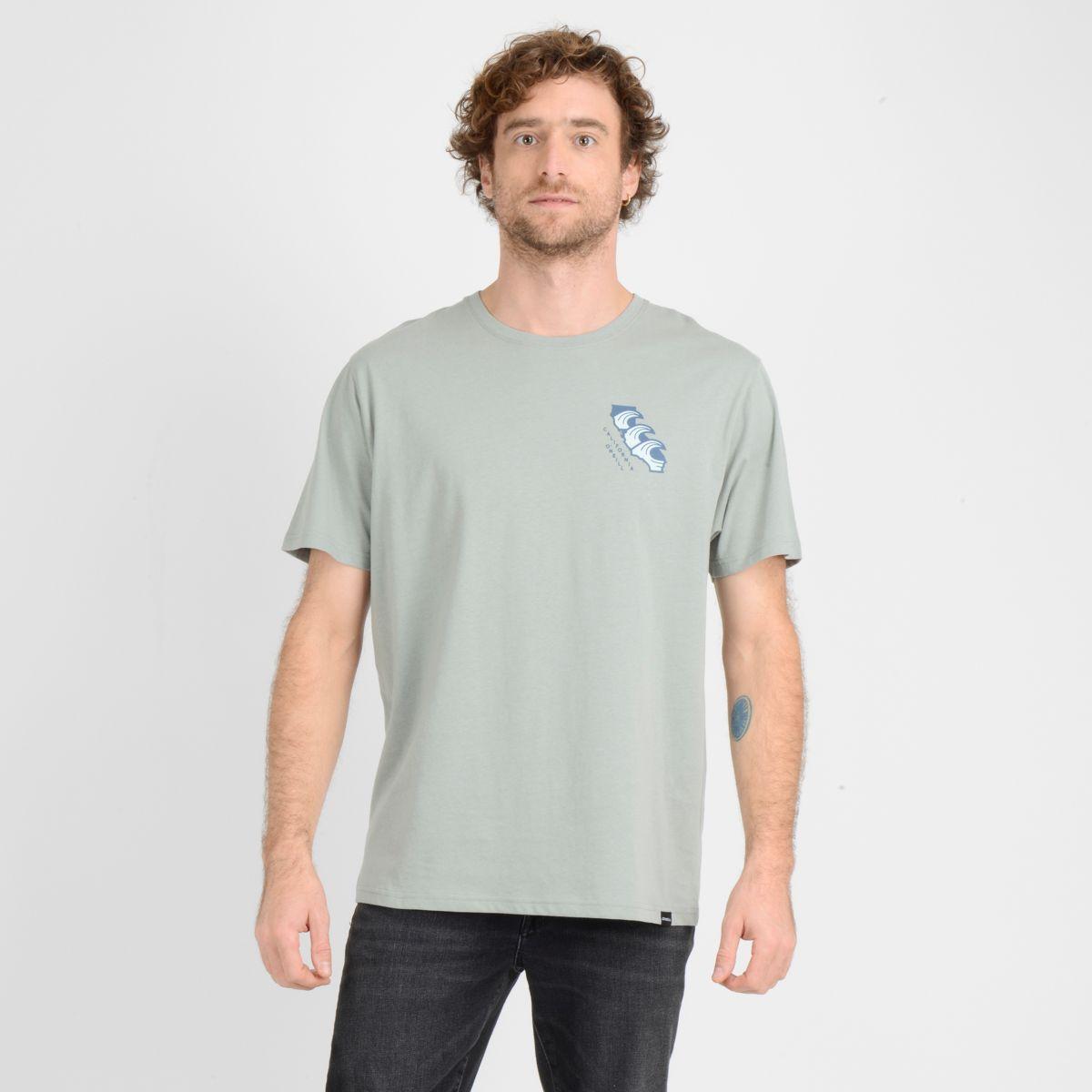 POLERA MANGA CORTA NATIVE BORN  VERDE-0