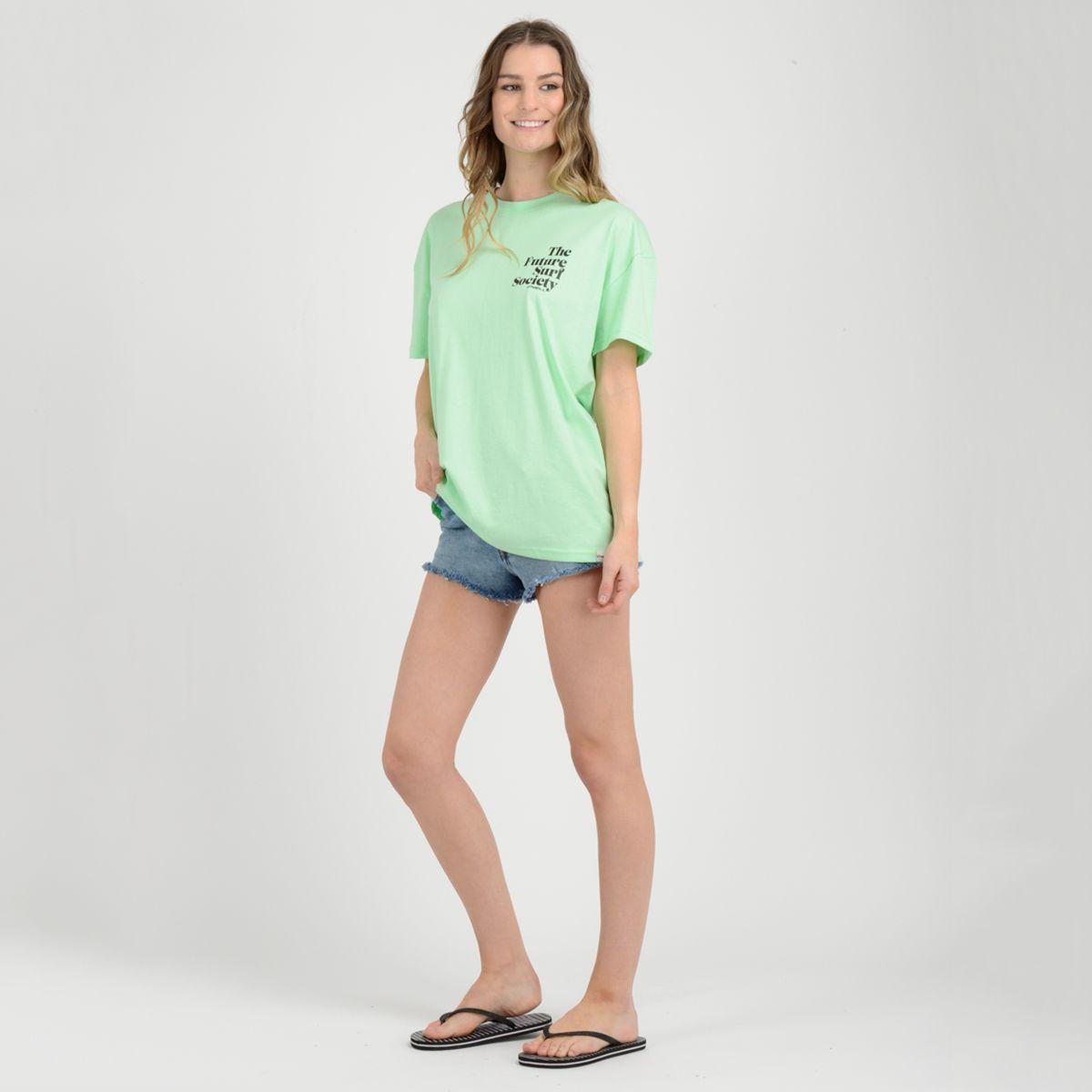 POLERA MANGA CORTA BIRCH  VERDE CLARO-3
