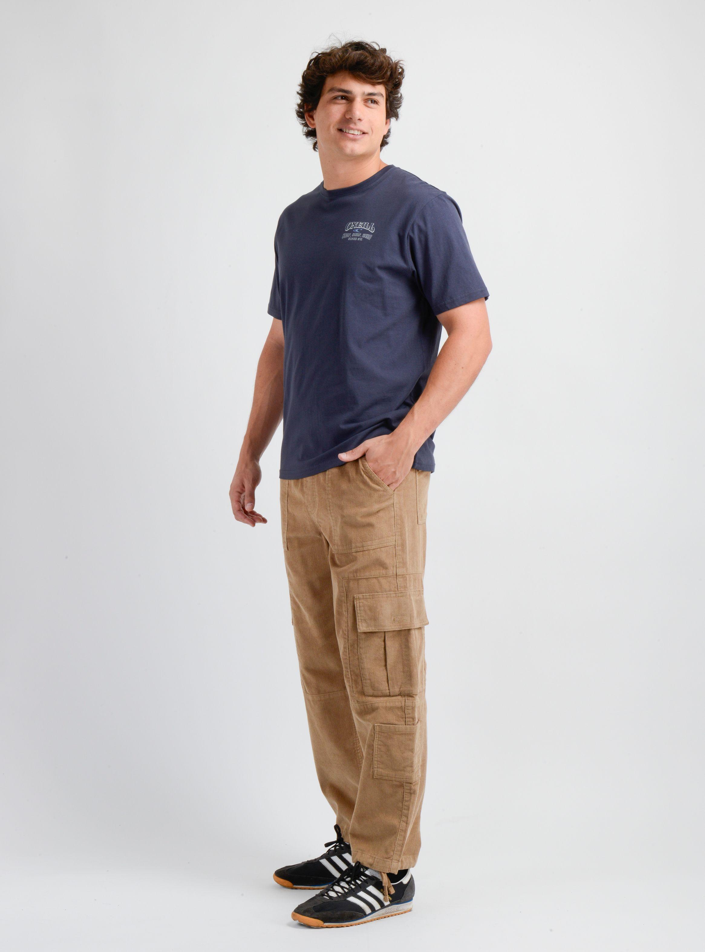PANTALON COTELE CARGO SURF II BEIGE-2