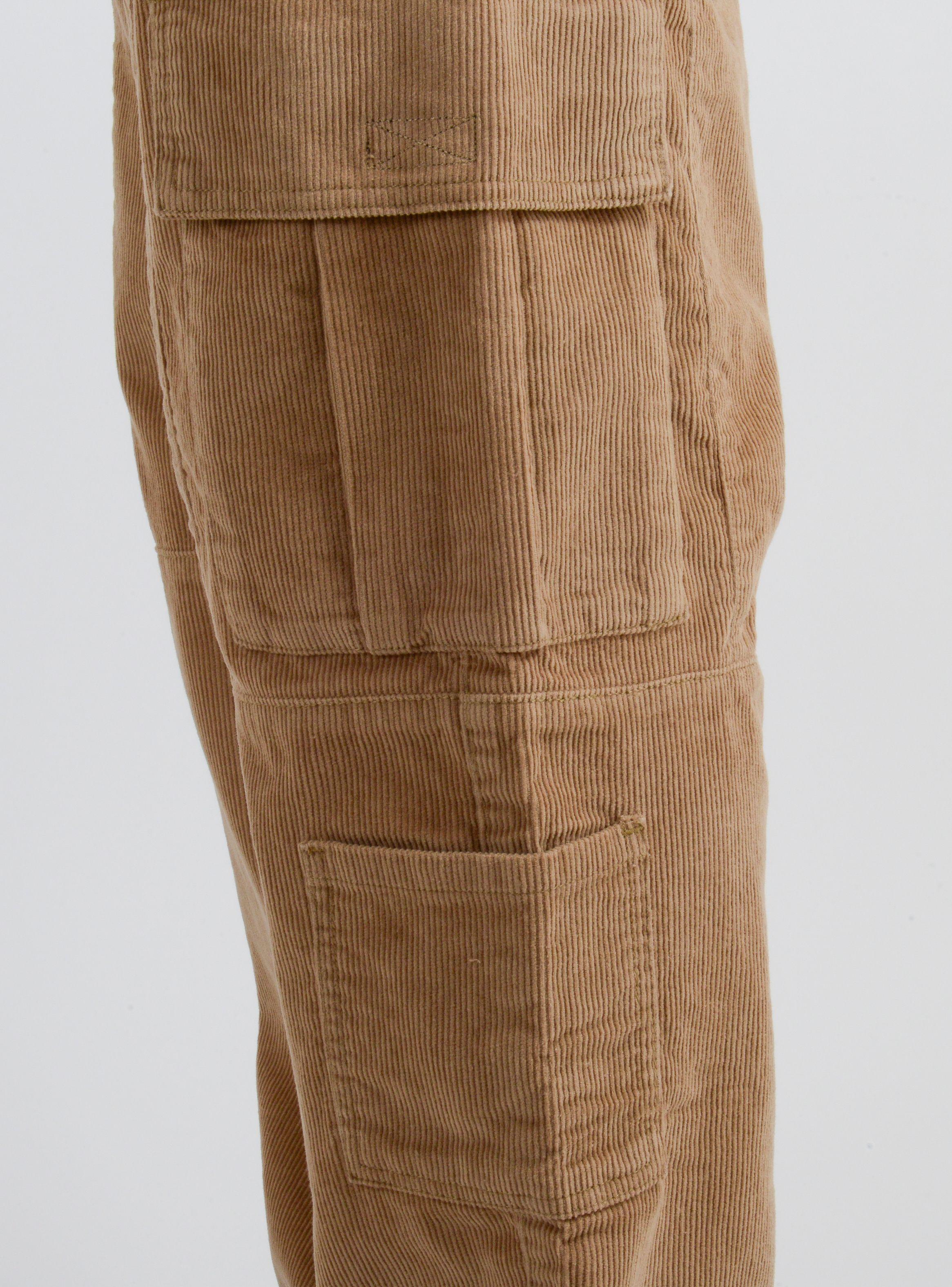 PANTALON COTELE CARGO SURF II BEIGE-4