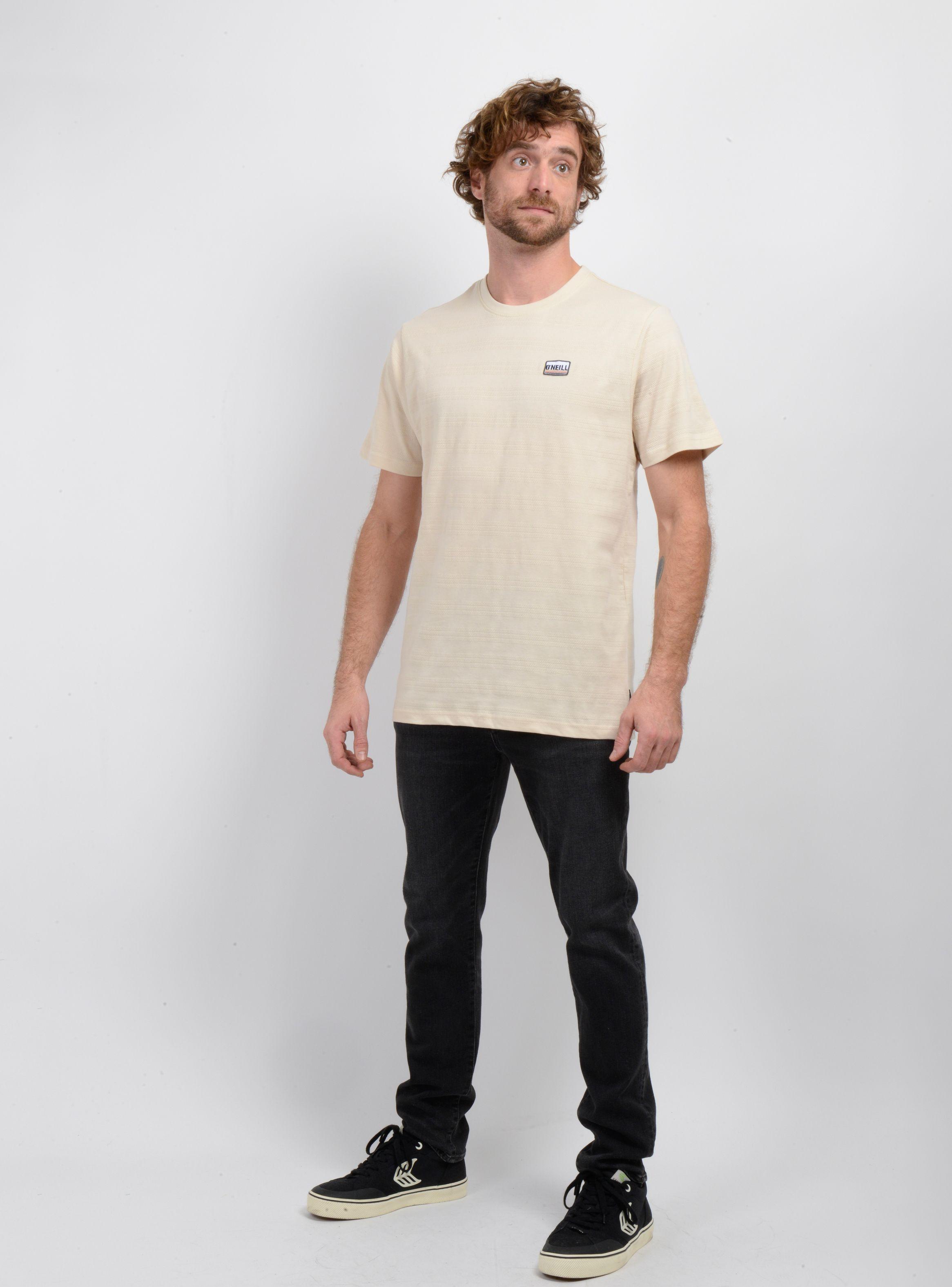 POLERA MANGA CORTA SUPPLY BEIGE CLARO-2