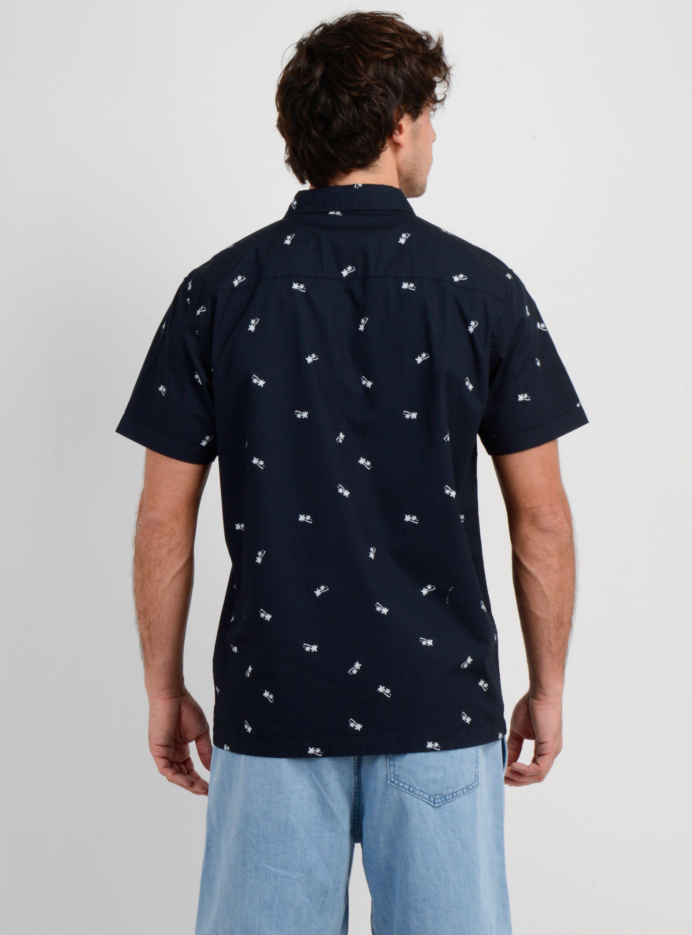 CAMISA MANGA CORTA BLUSTER AZUL OSCURO-3