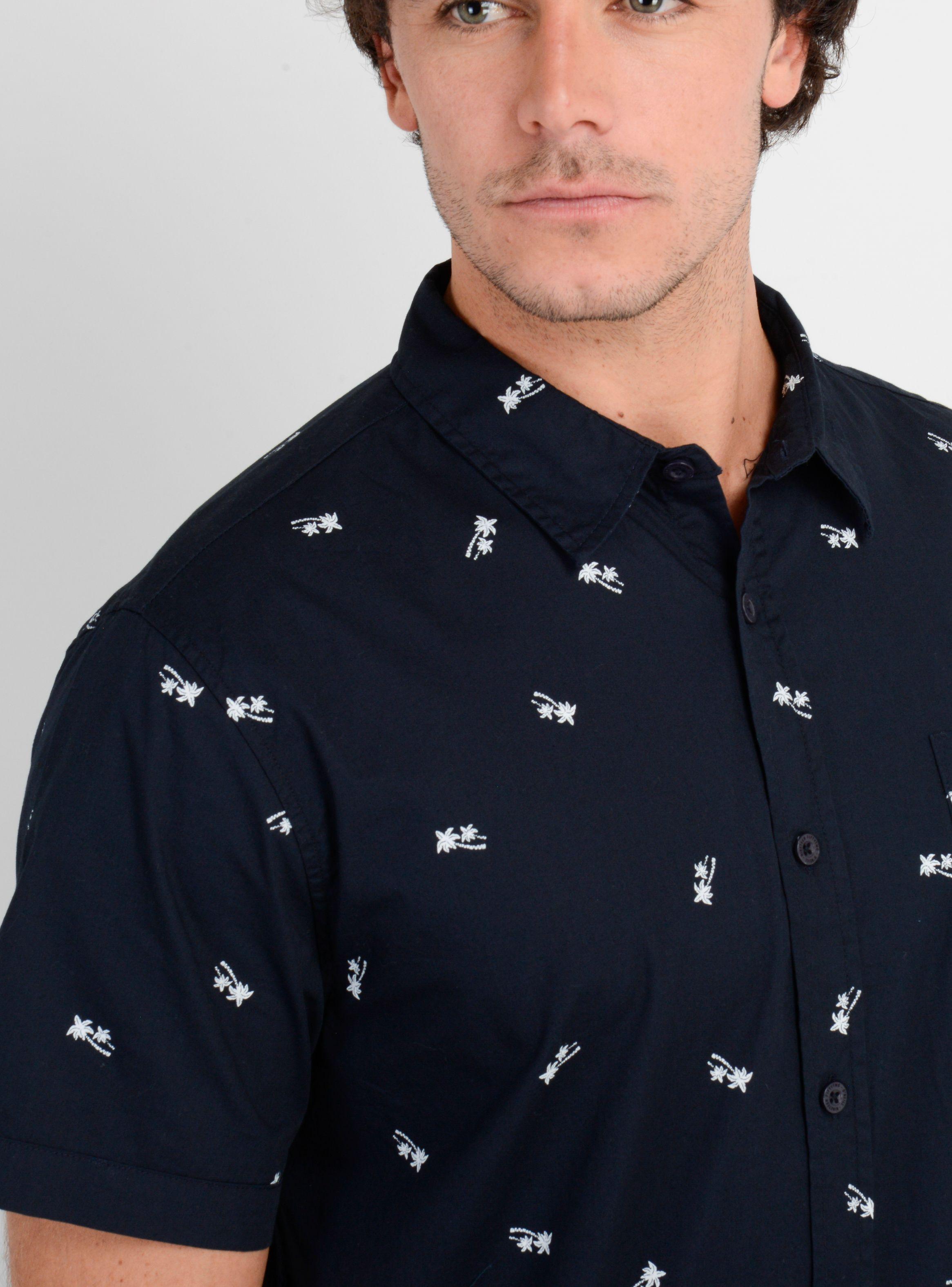 CAMISA MANGA CORTA BLUSTER AZUL OSCURO-9