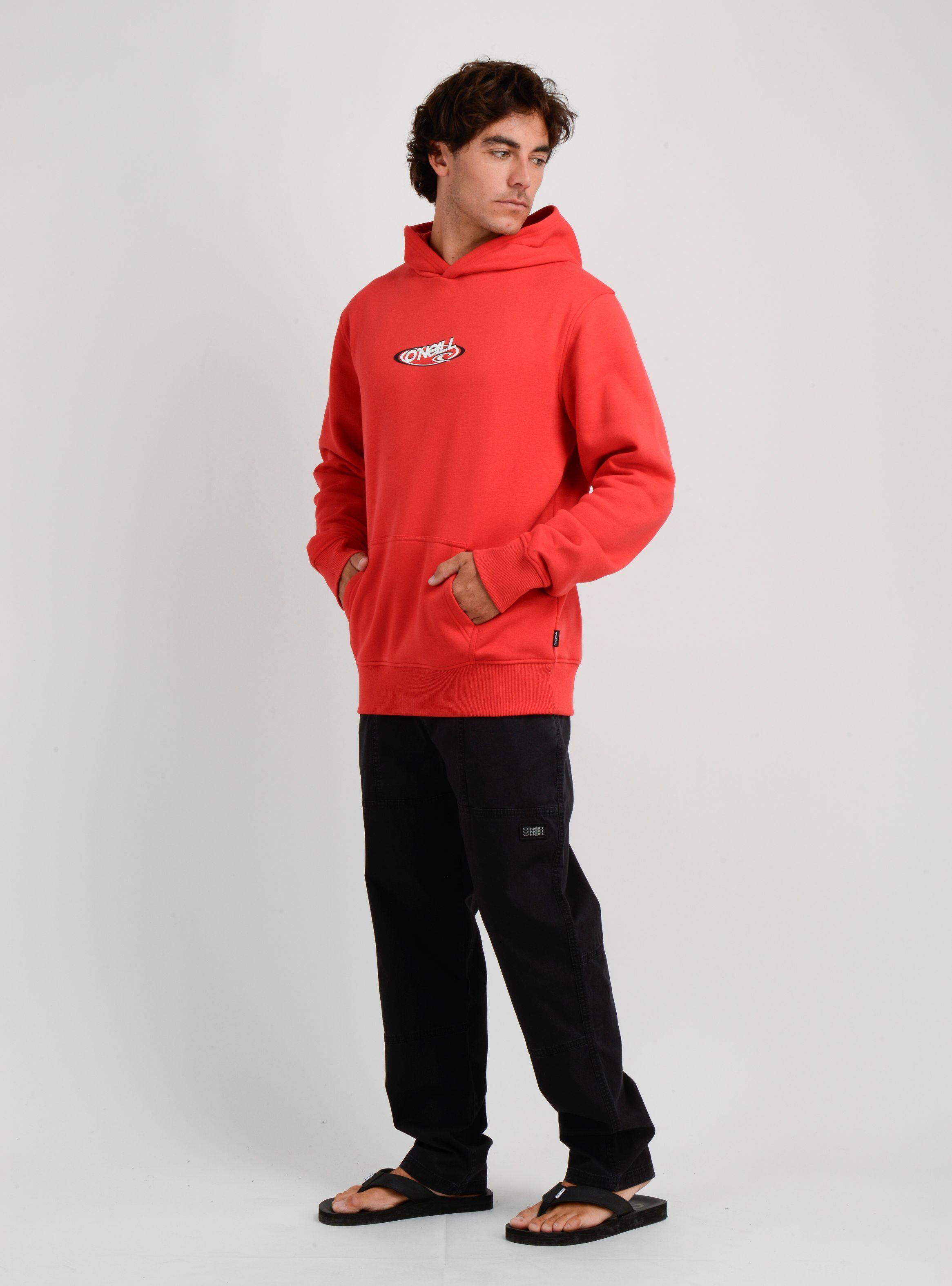 POLERON BOARD 90'S HOODIE  ROJO-2