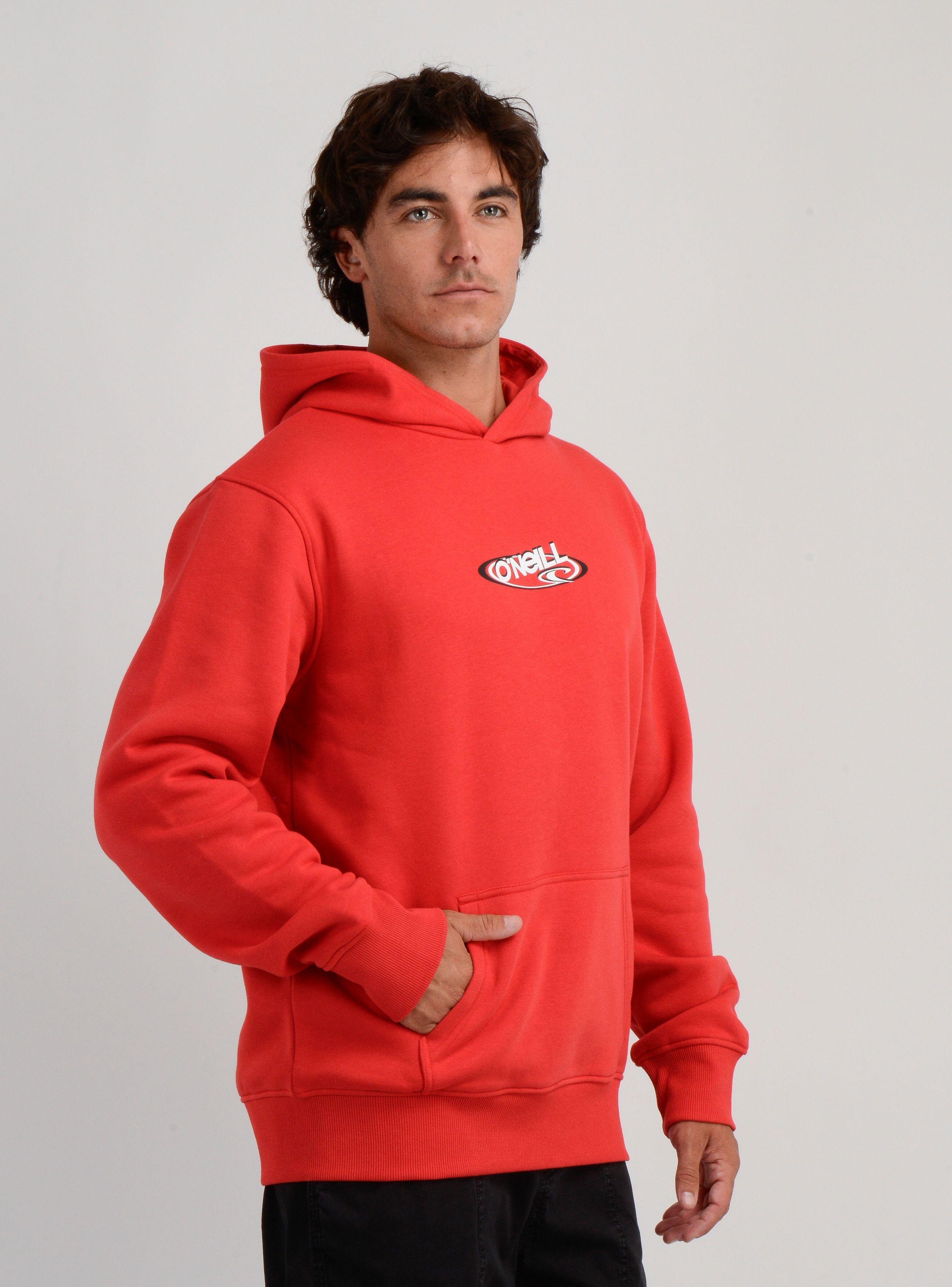 POLERON BOARD 90'S HOODIE  ROJO-3