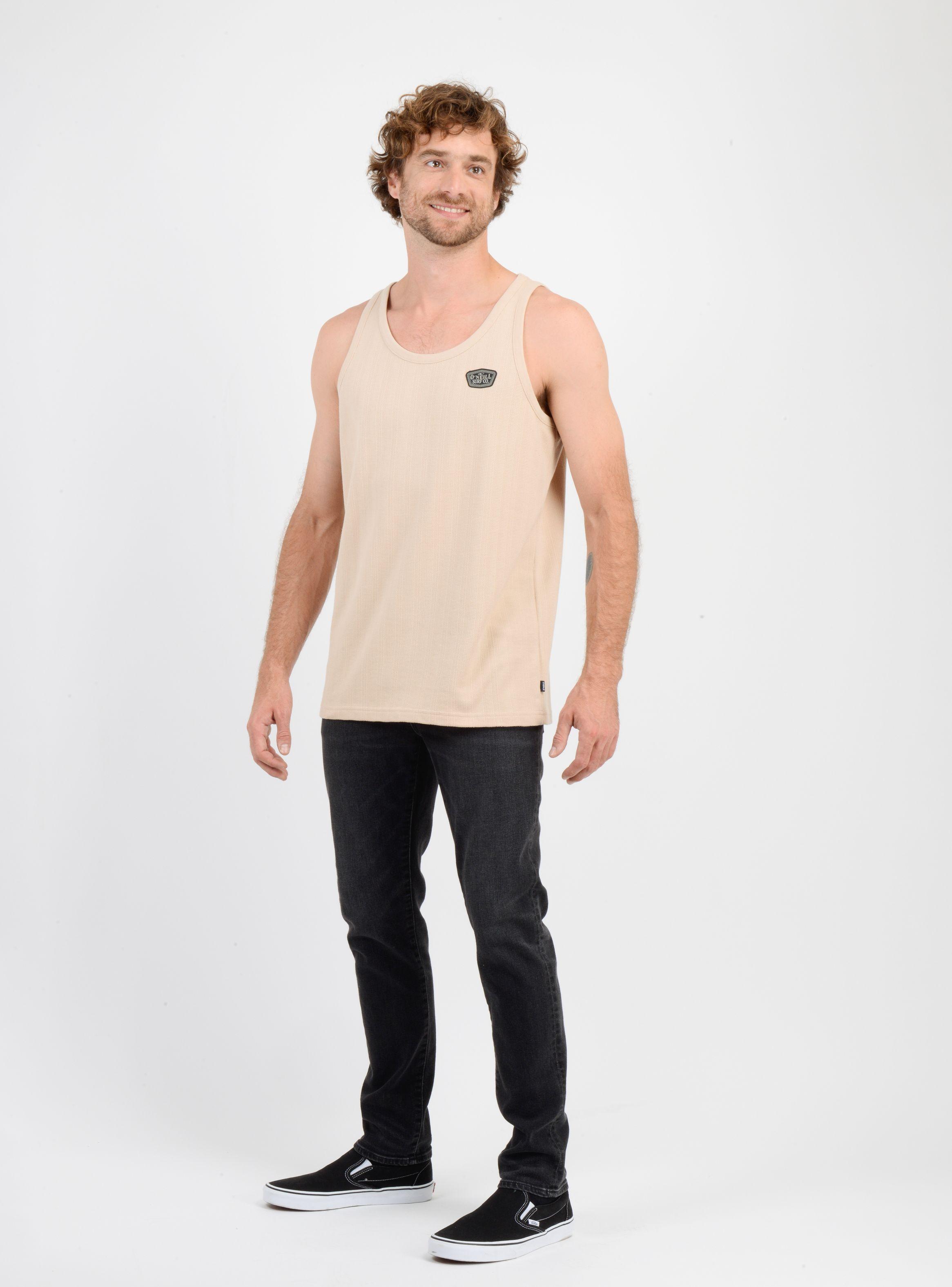 POLERA SIN MANGAS MYTHIC BEIGE-2