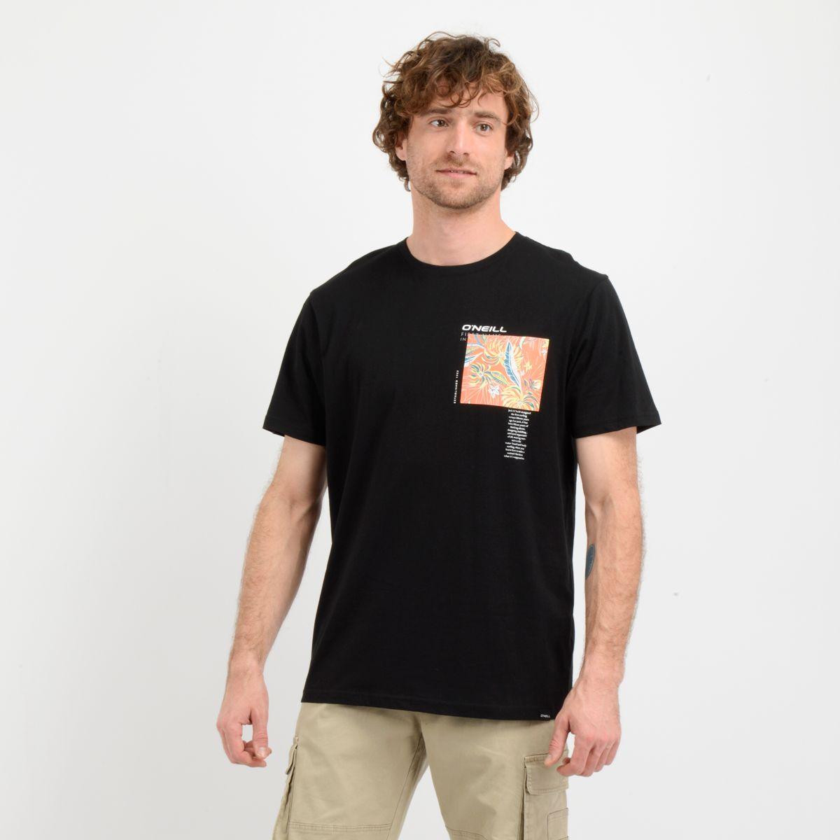 POLERA MANGA CORTA TROPIC  NEGRO-0