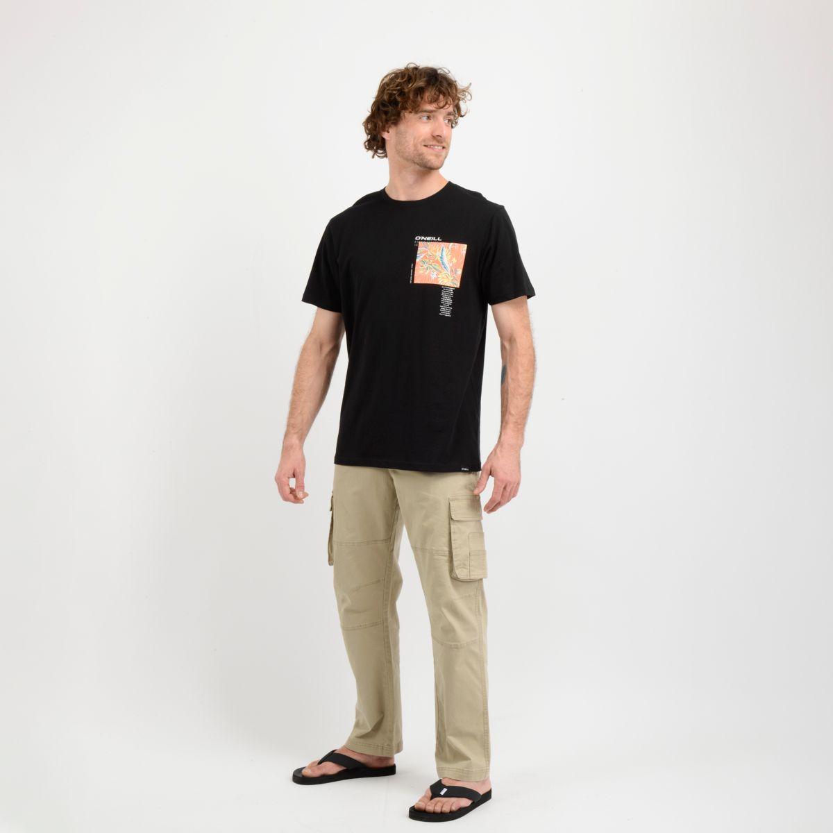 POLERA MANGA CORTA TROPIC  NEGRO-1