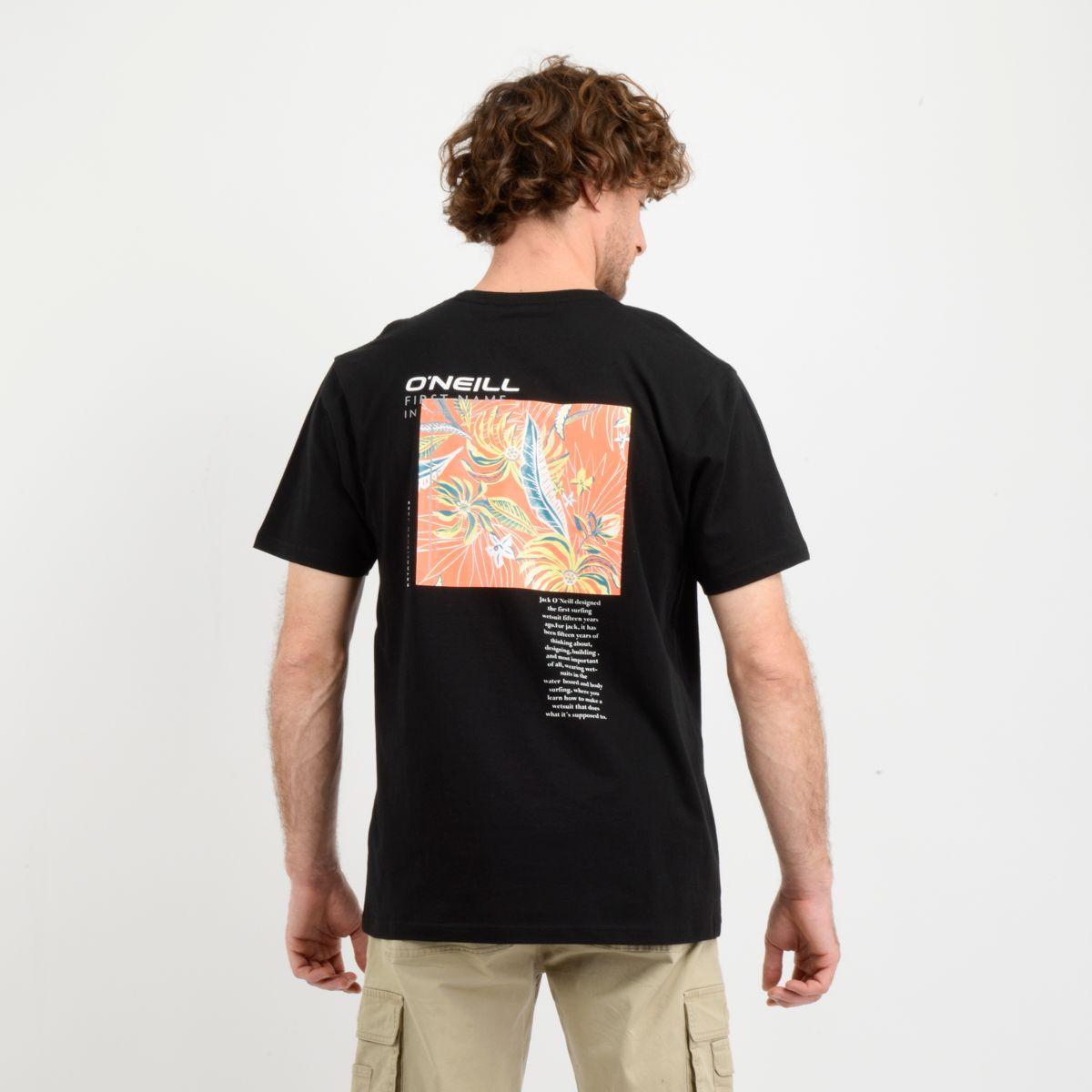 POLERA MANGA CORTA TROPIC  NEGRO-2