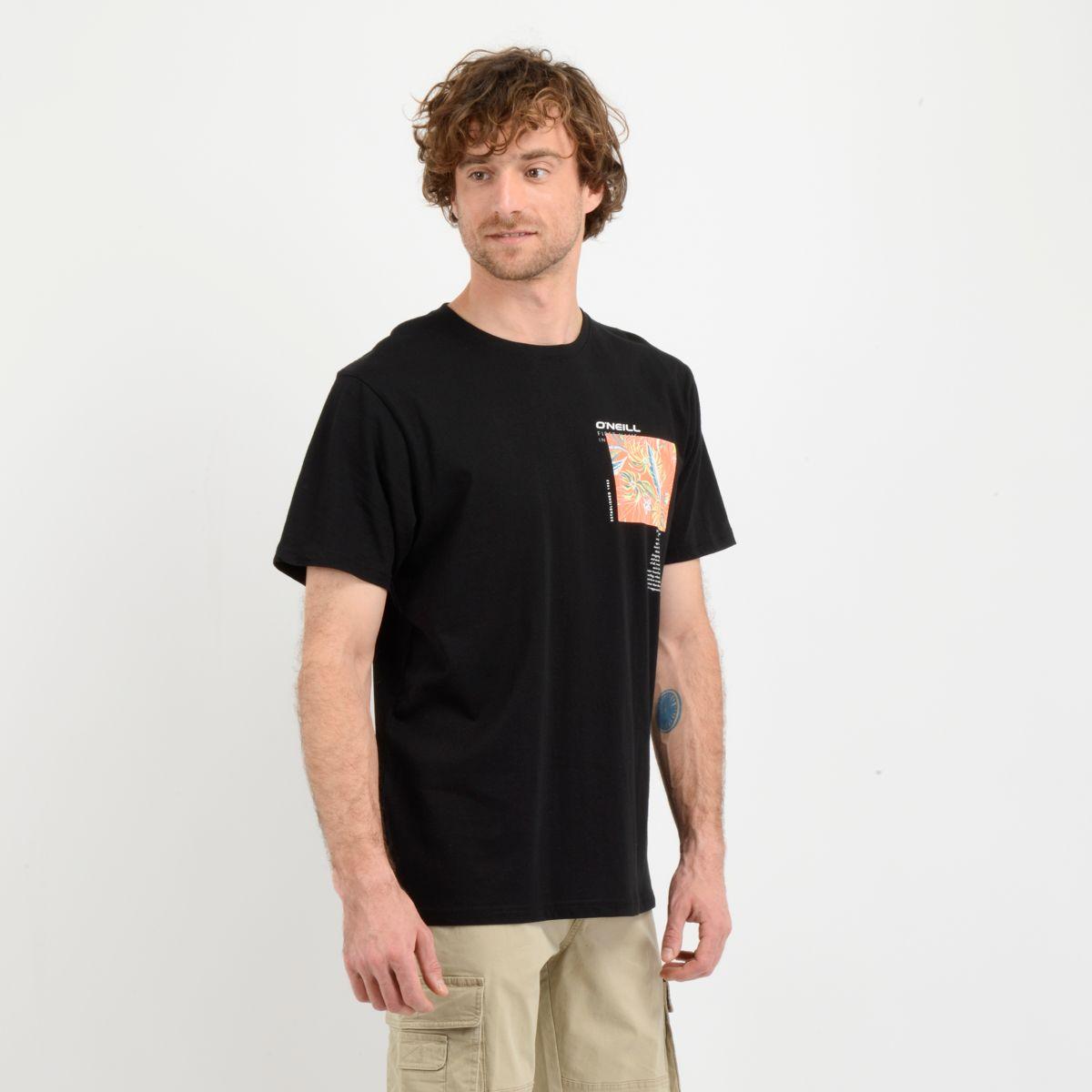 POLERA MANGA CORTA TROPIC  NEGRO-3